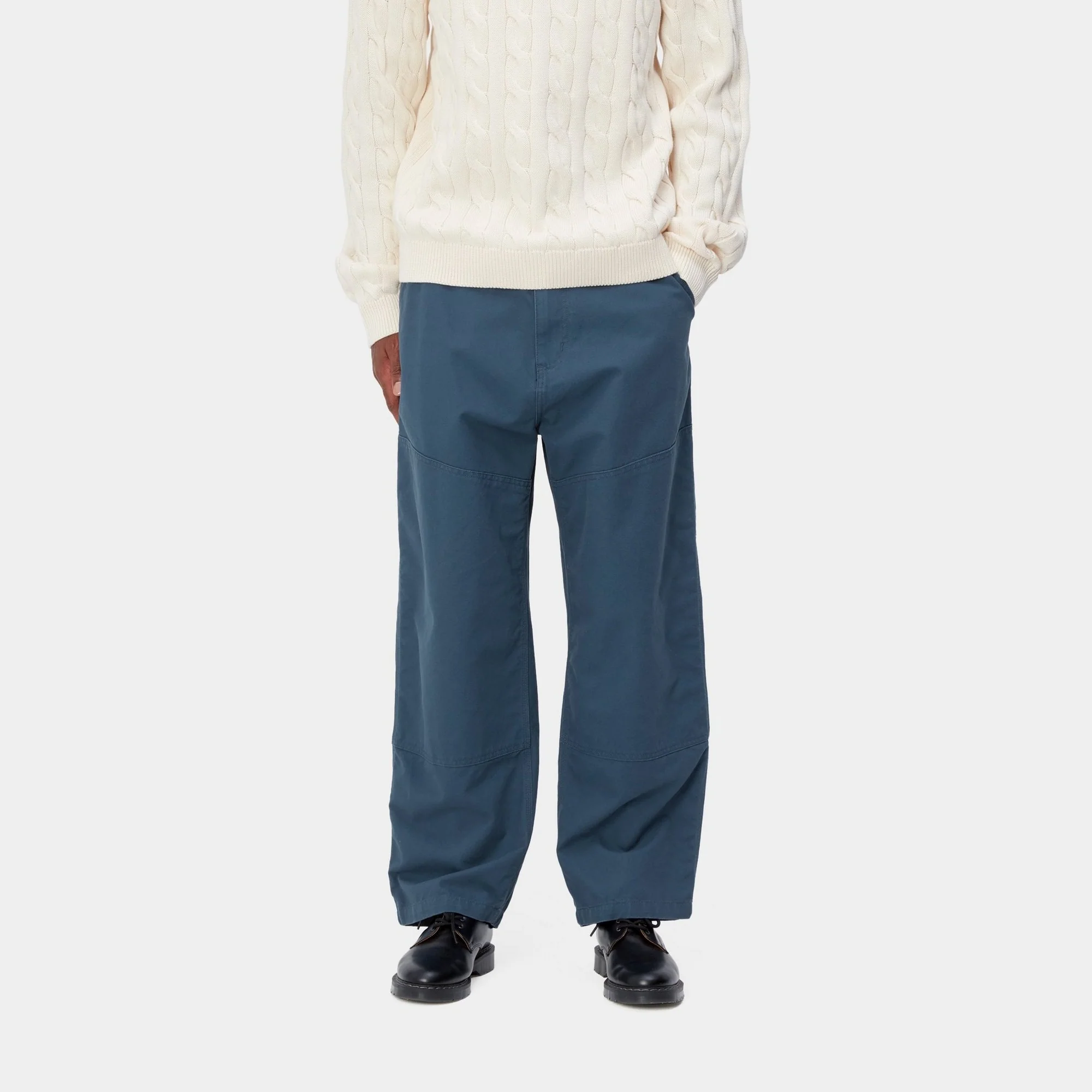 NMWide Panel Double Front Pant | Naval