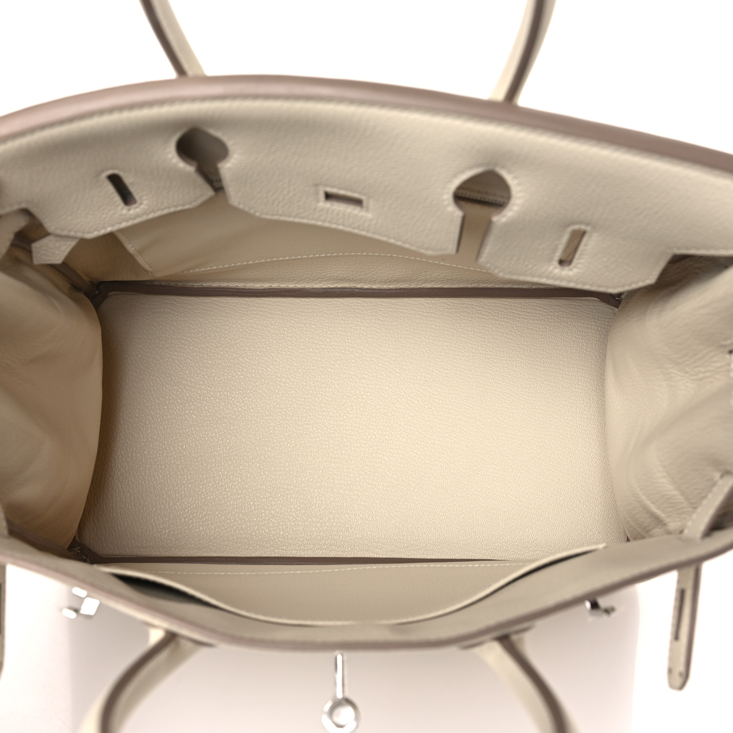 NMTogo Birkin 30 Craie（Silver Lock）