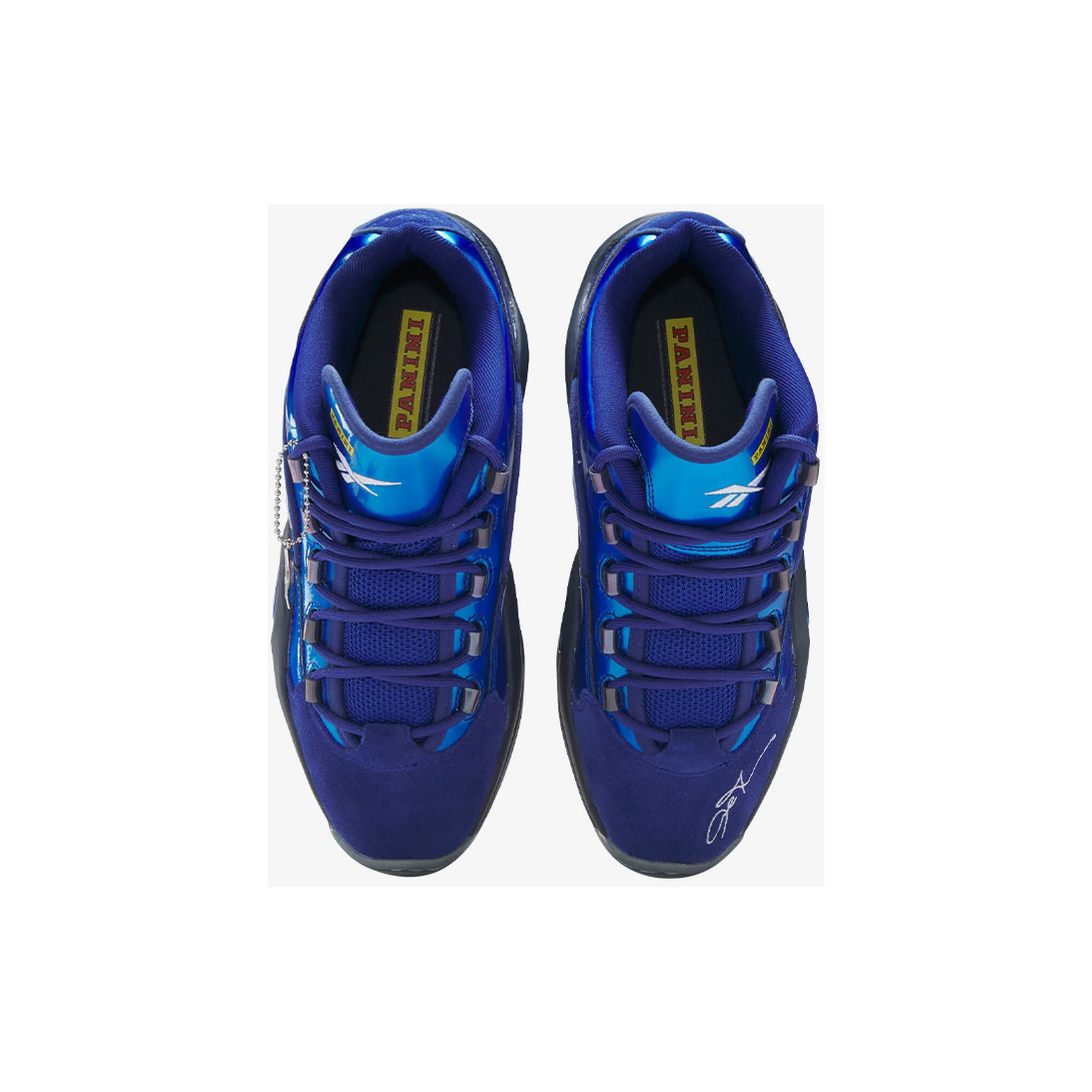 NMReebok Men's Panini Question Low Shoes - Classic Cobalt Blue / Black