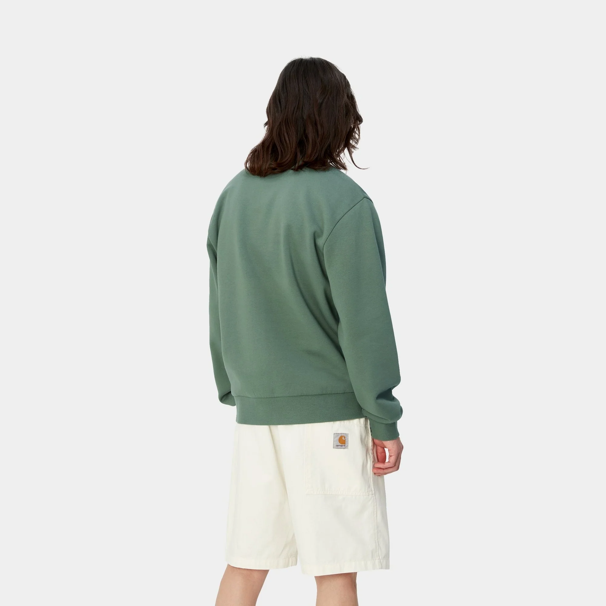 NMScript Embroidery Sweatshirt | Park