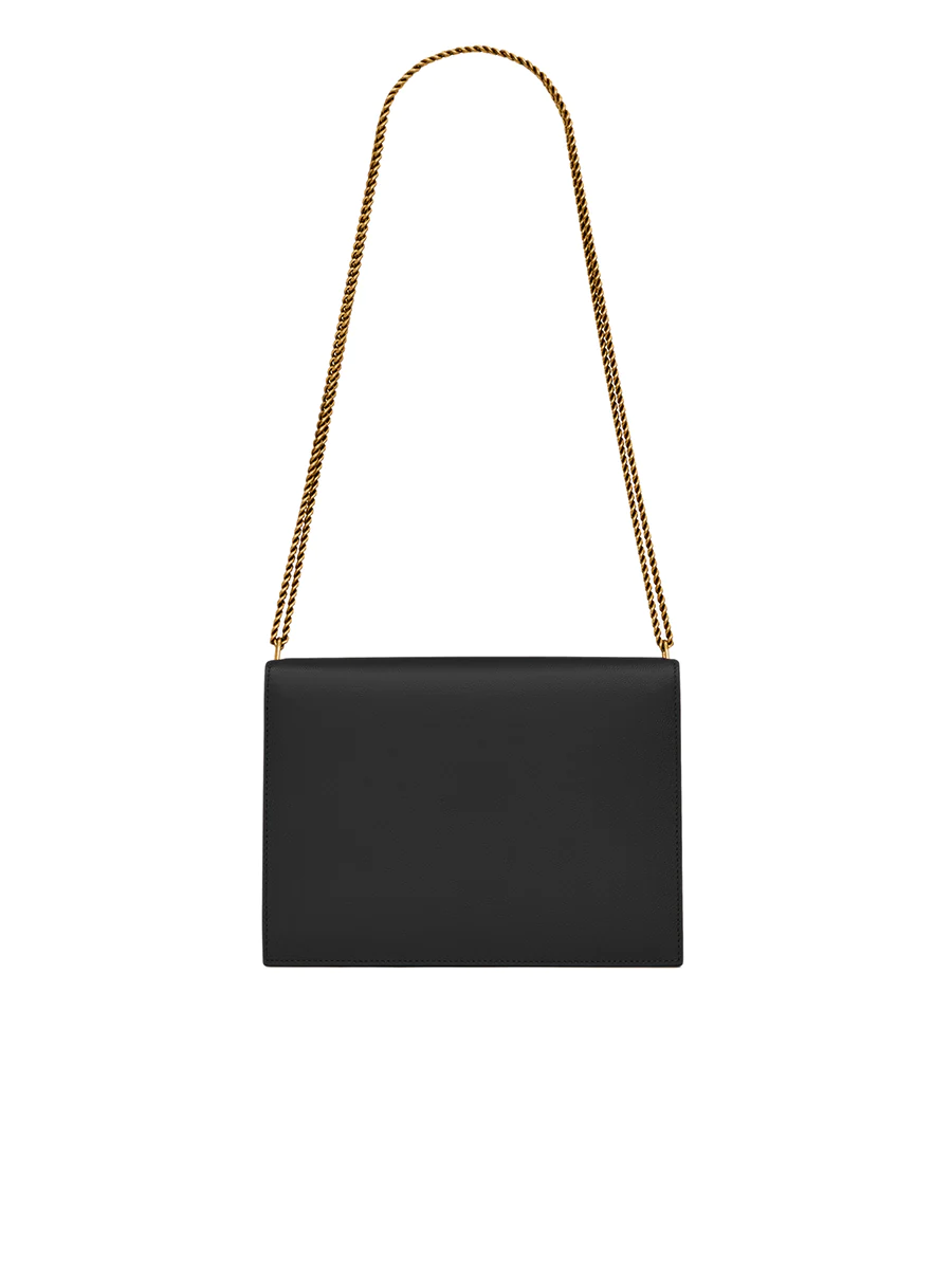 NMCassandra Medium Chain Bag in Grain de Poudre Embossed Leather