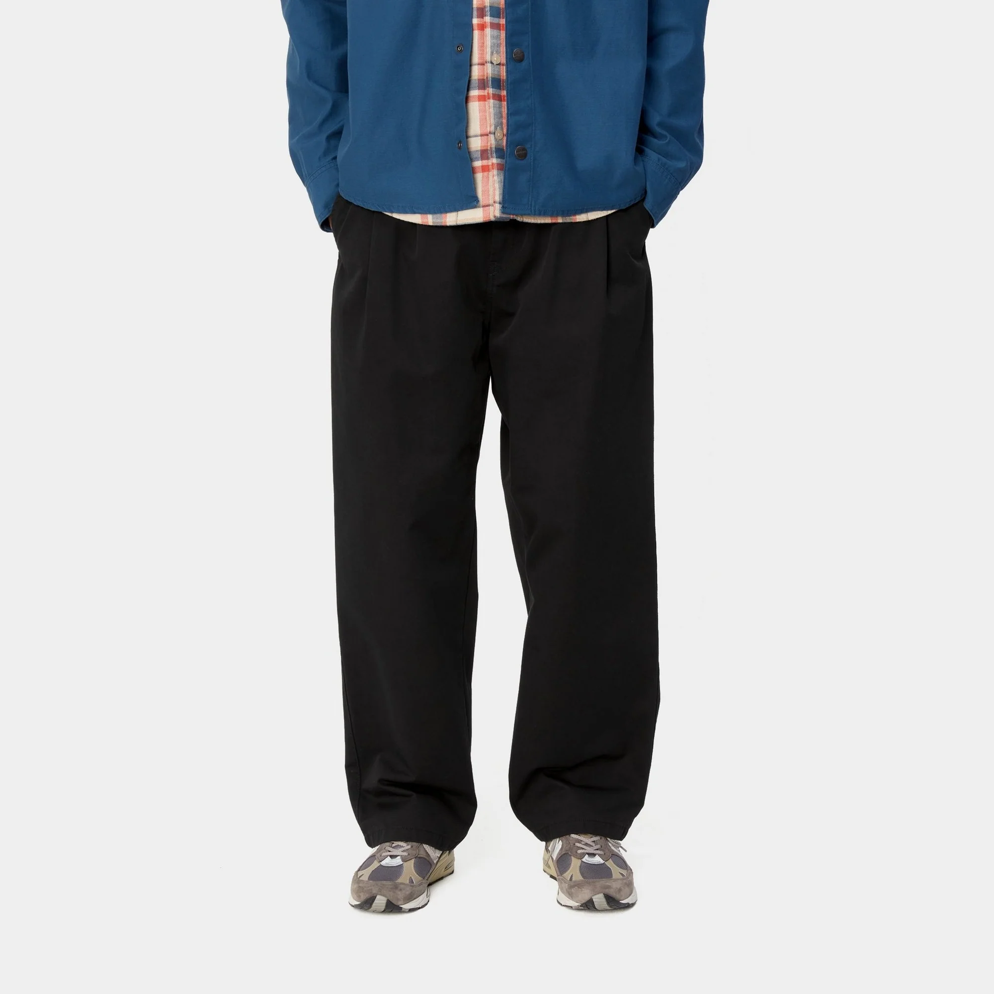 NMMarv Pant | Black (stone washed)