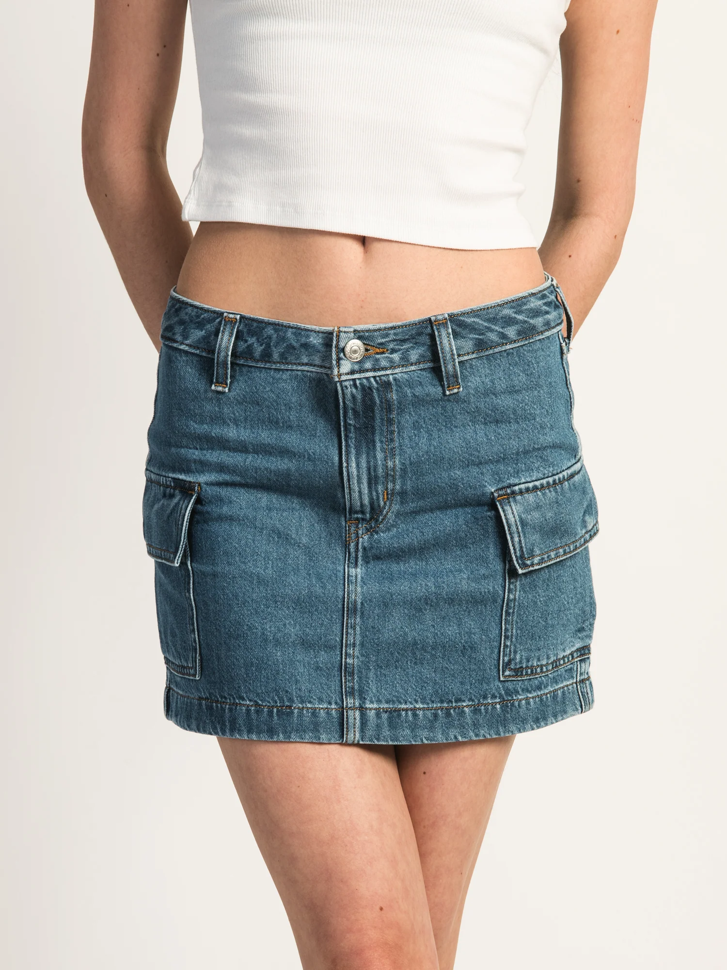 NMLEVIS MINI CARGO SKIRT - NO REGRETS