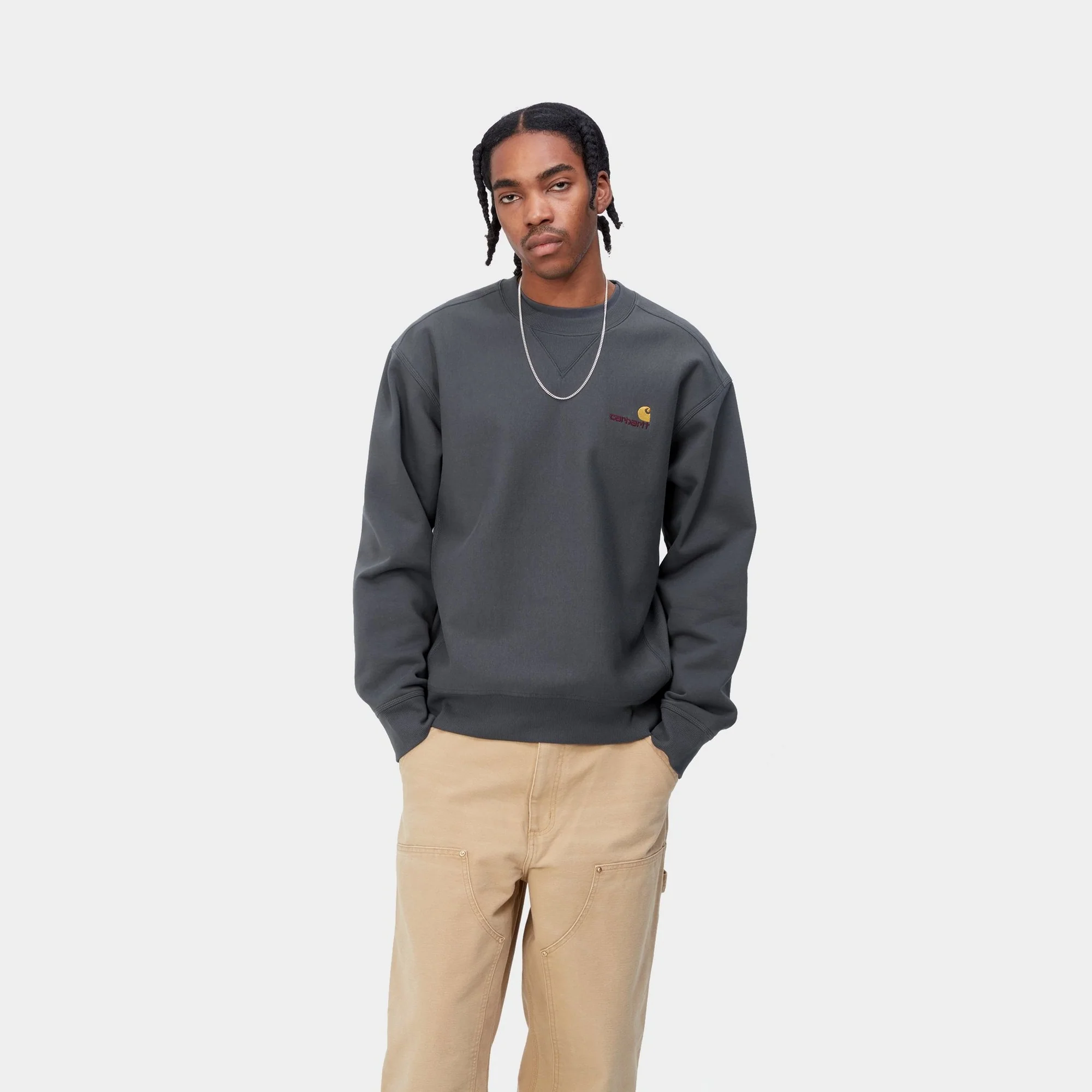 NMAmerican Script Sweatshirt | Zeus