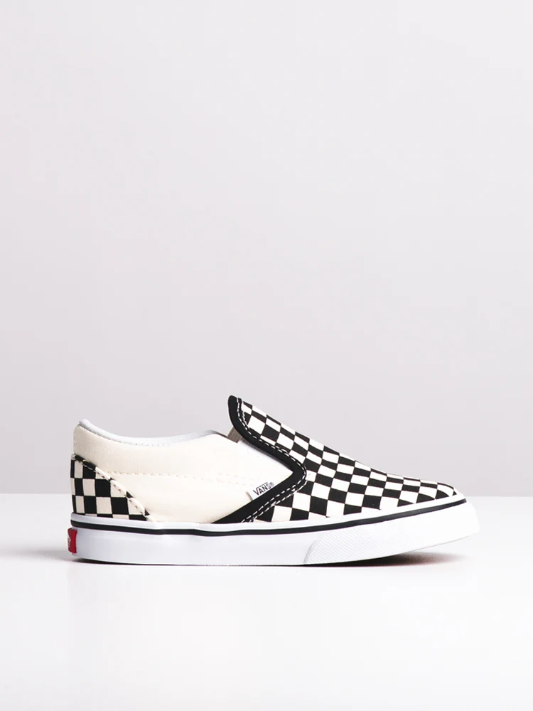 NMKIDS VANS TODDLER CLASSIC SLIP-ON CHECKER SNEAKER