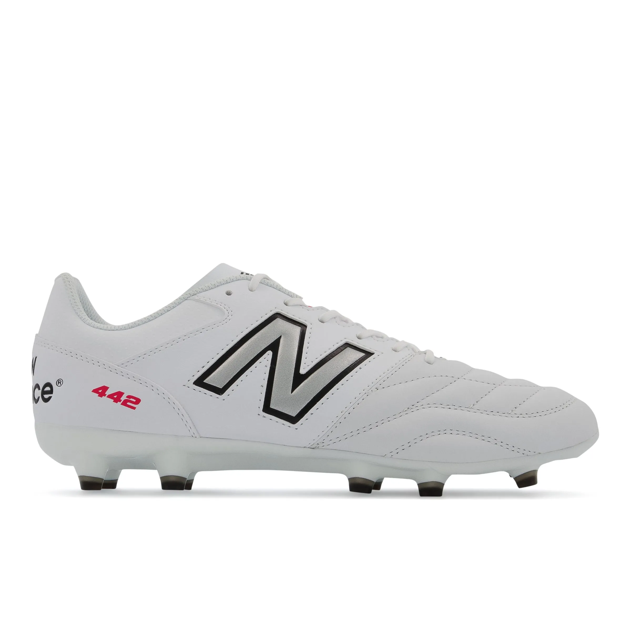 NM442 V2 TEAM FG - White with Black