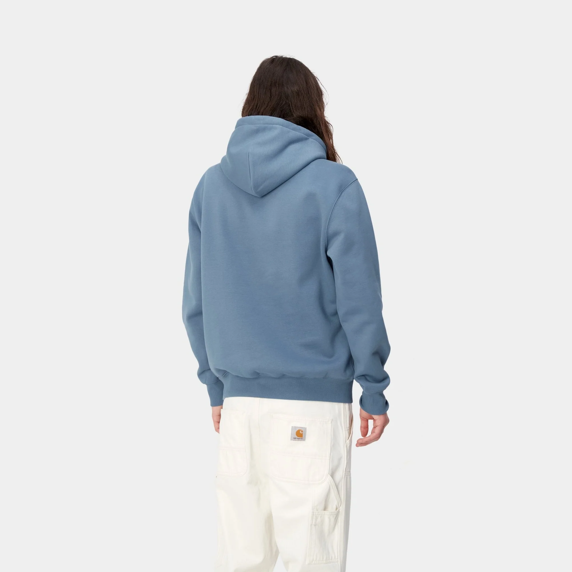 NMHooded Carhartt Sweatshirt | Sorrent / White
