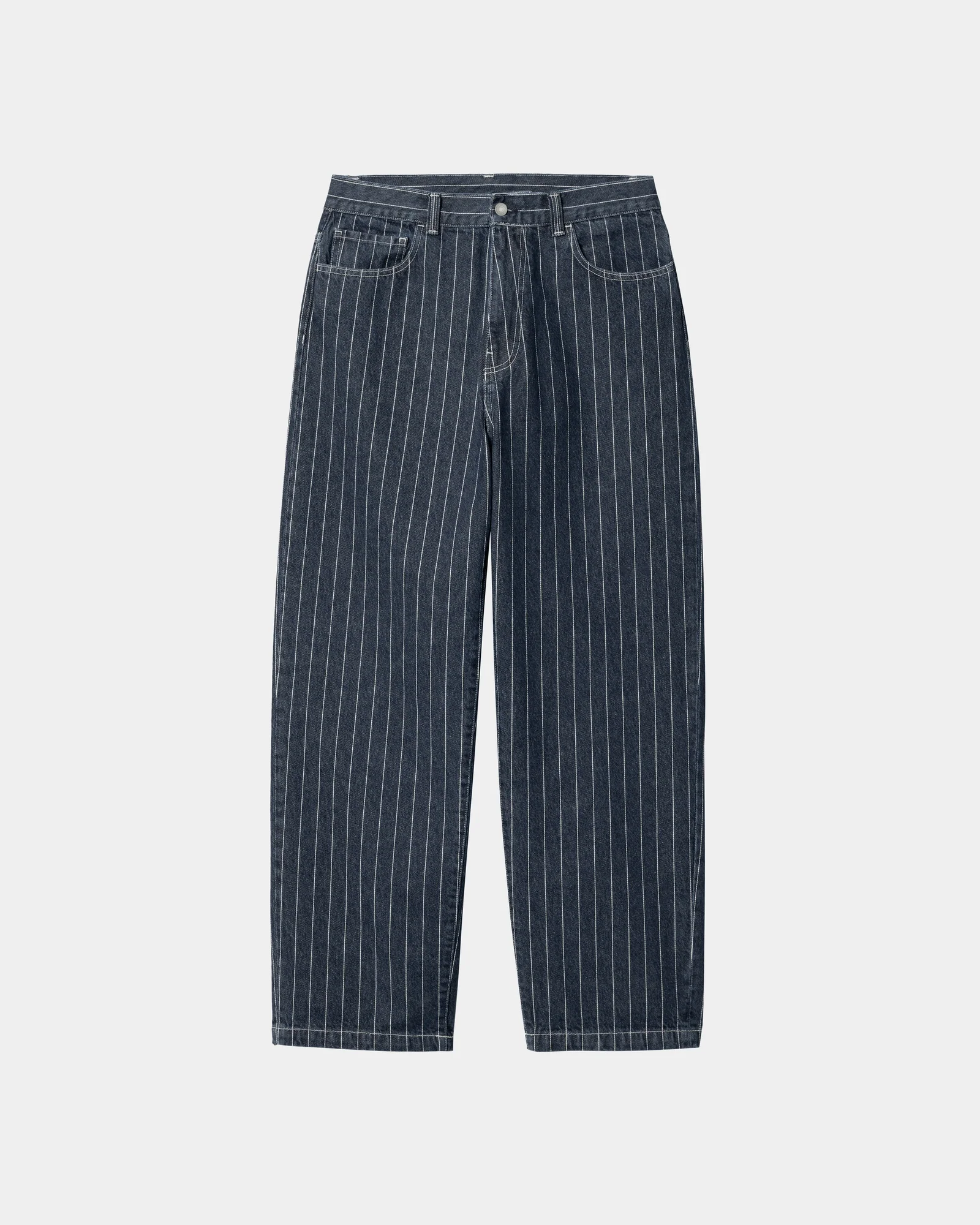 NMOrlean Stripe Pant | Blue / White (stone washed)