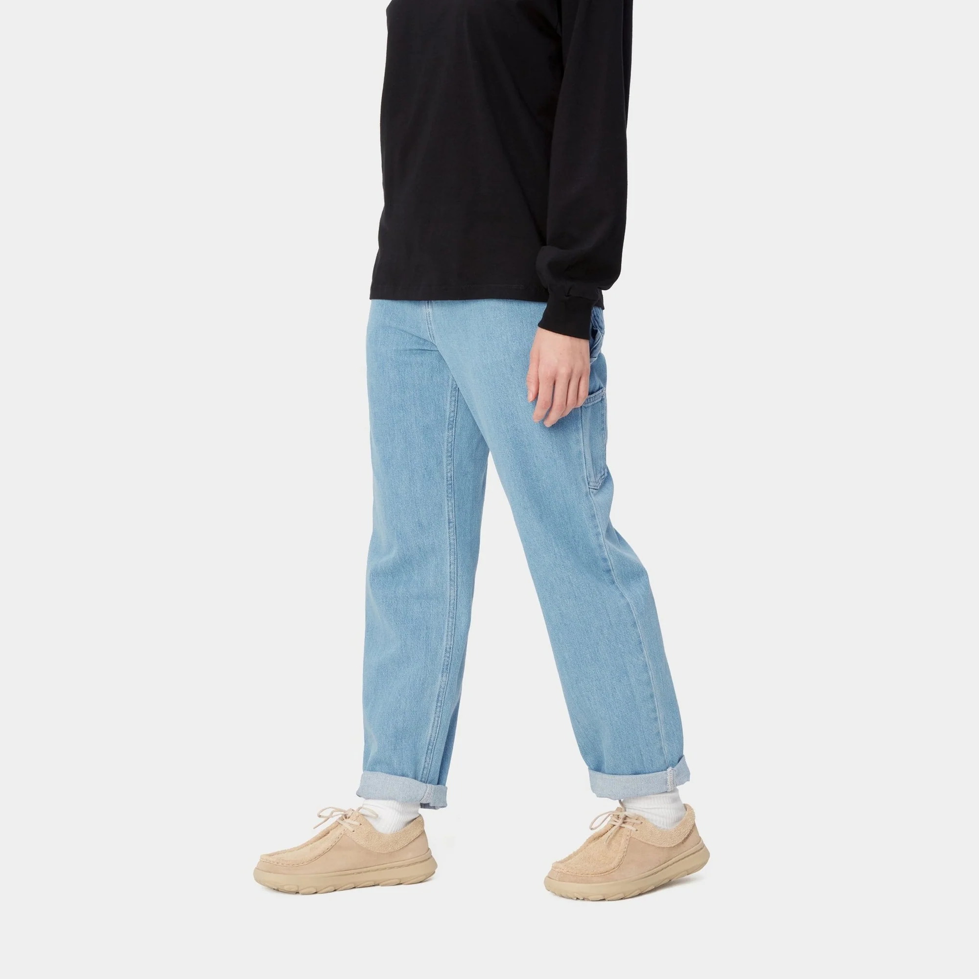 NMPierce Pant - Denim | Blue (stone bleached)