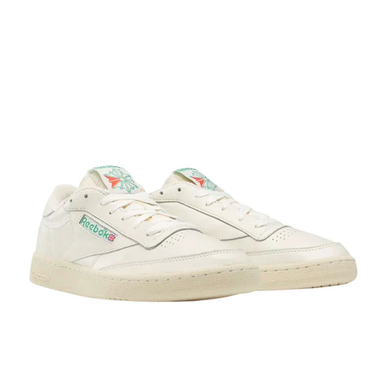 NMREEBOK CLUB C 85 VINTAGE TOP-CHALK/PAPERWHITE/GLEN DV6434