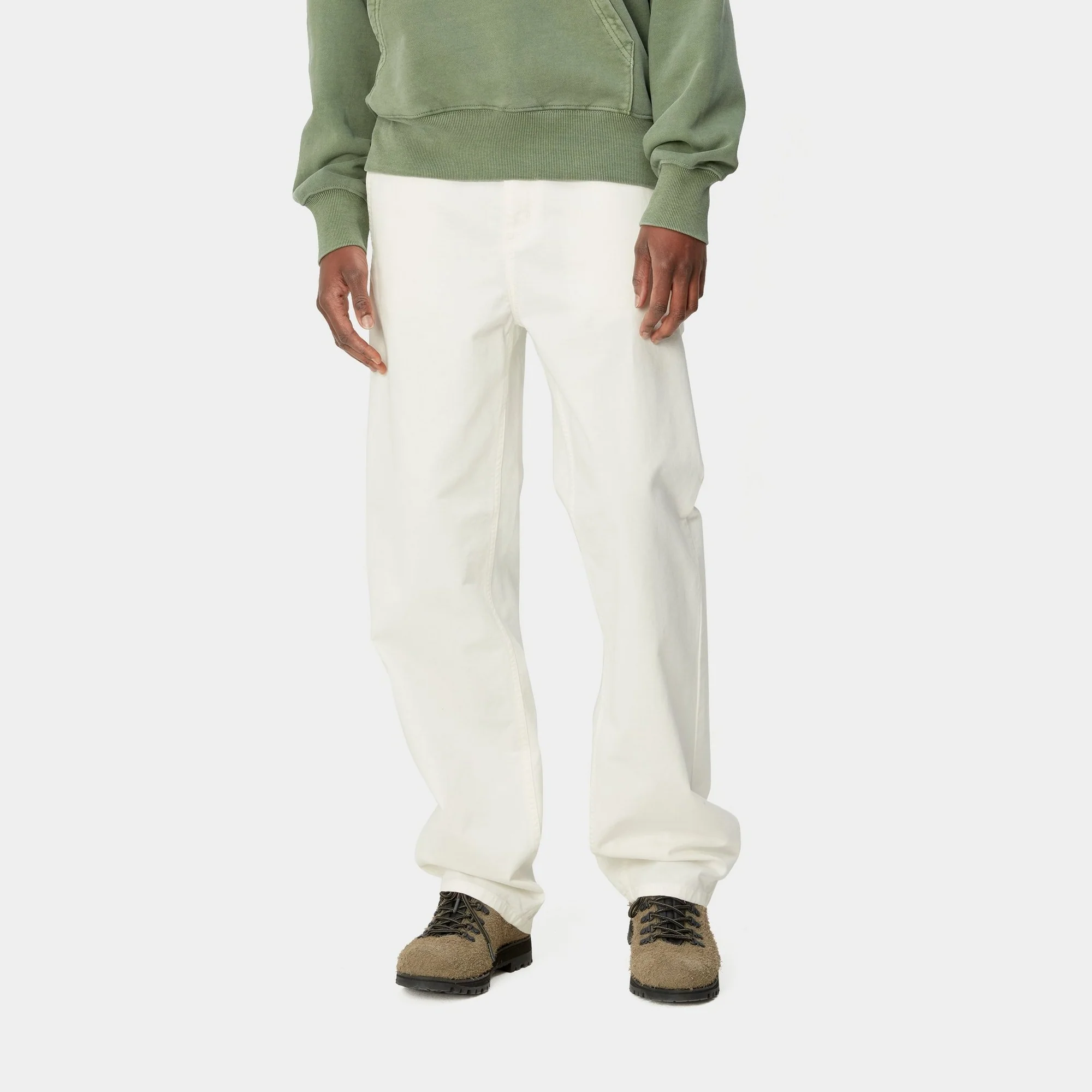NMPierce Pant Straight - Drill | Off-White