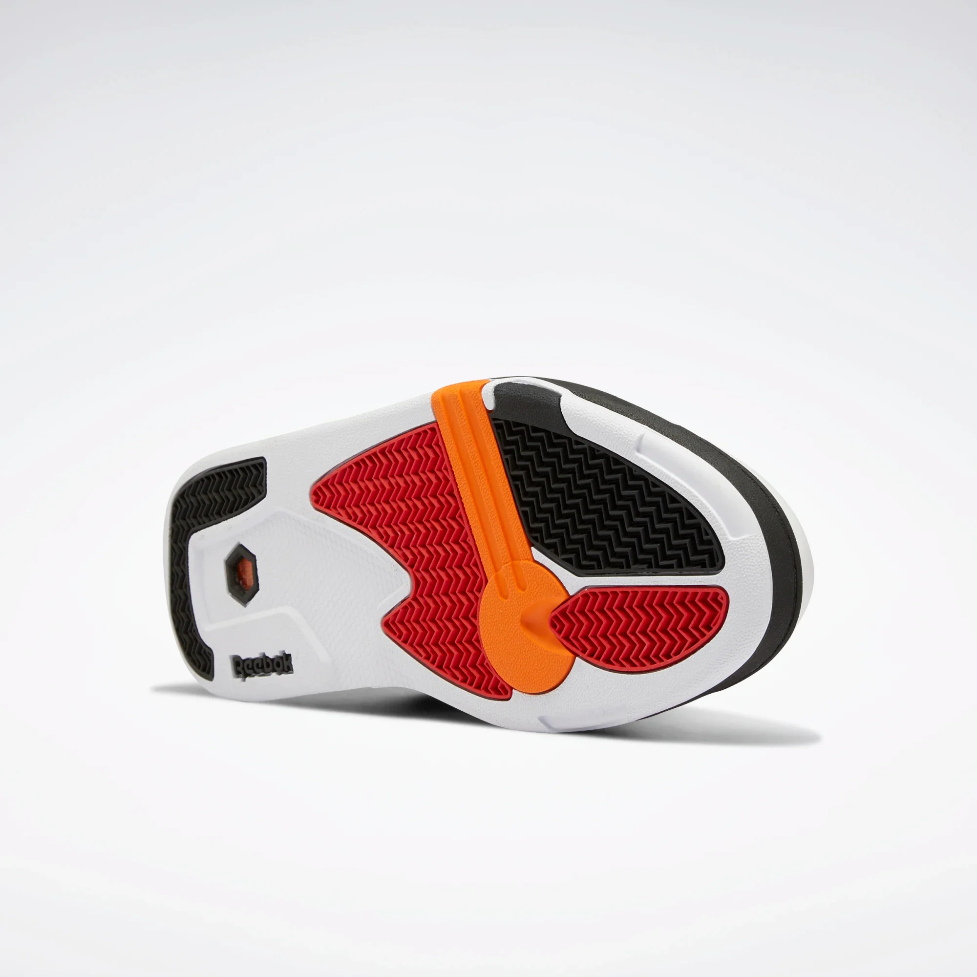 NMReebok Men's Pump Omni Zone II Basketball Shoes - Ftwr White / Black / Vector Red