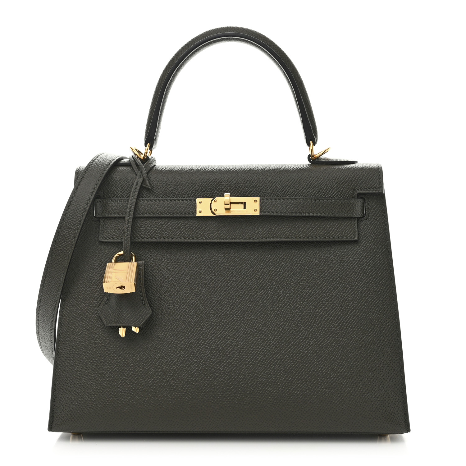 NMEpsom Kelly Sellier 25 Vert De Gris