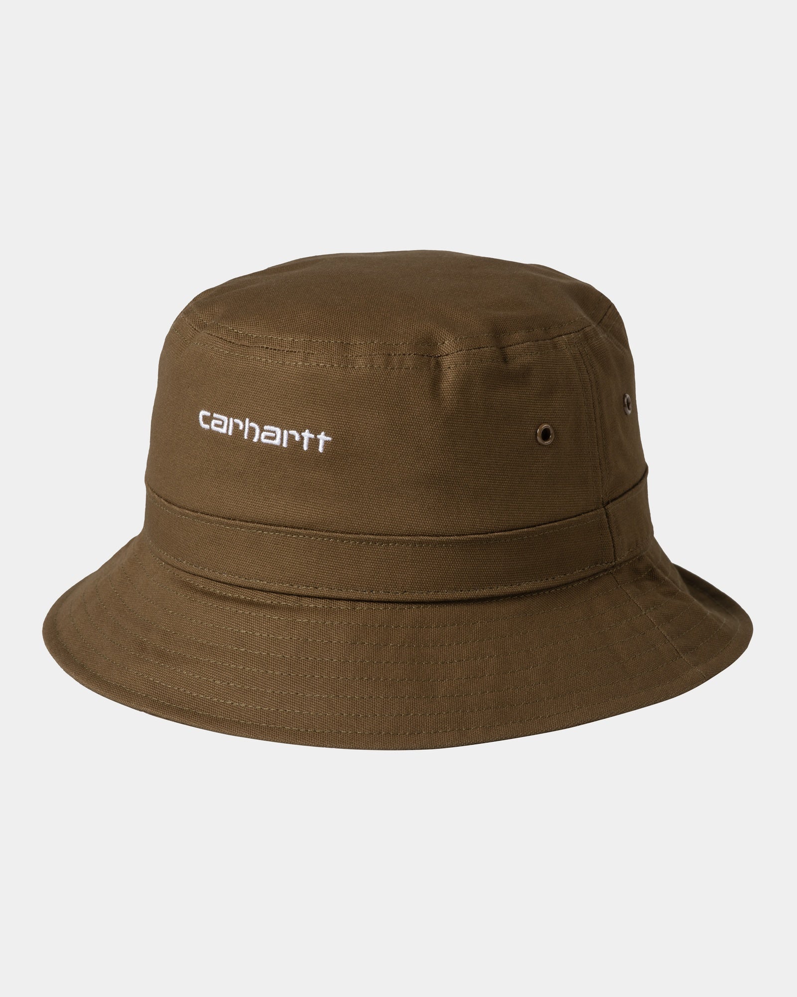 NMScript Bucket Hat | Lumber / White