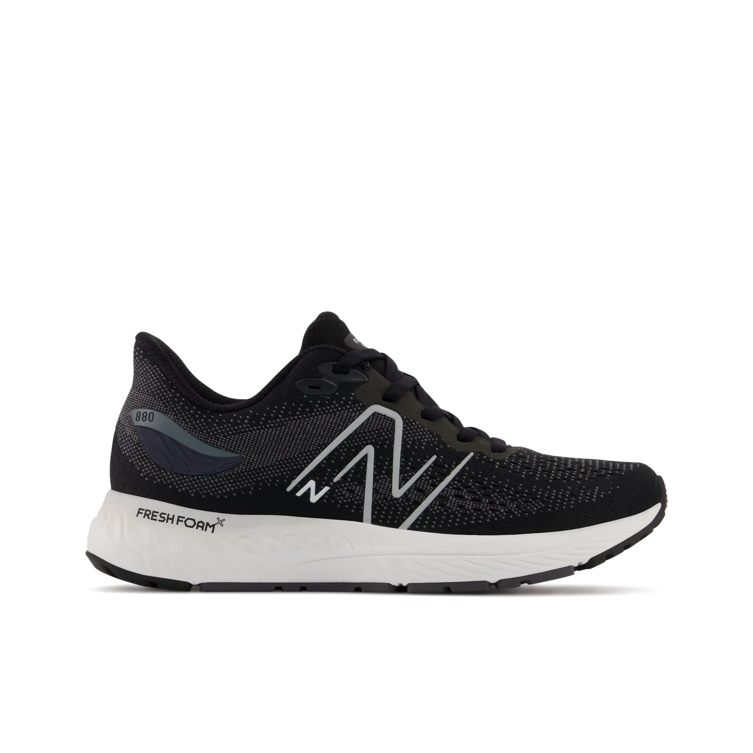 NMFresh Foam X 880v12 - Black with Spring Tide and Ocean Grey