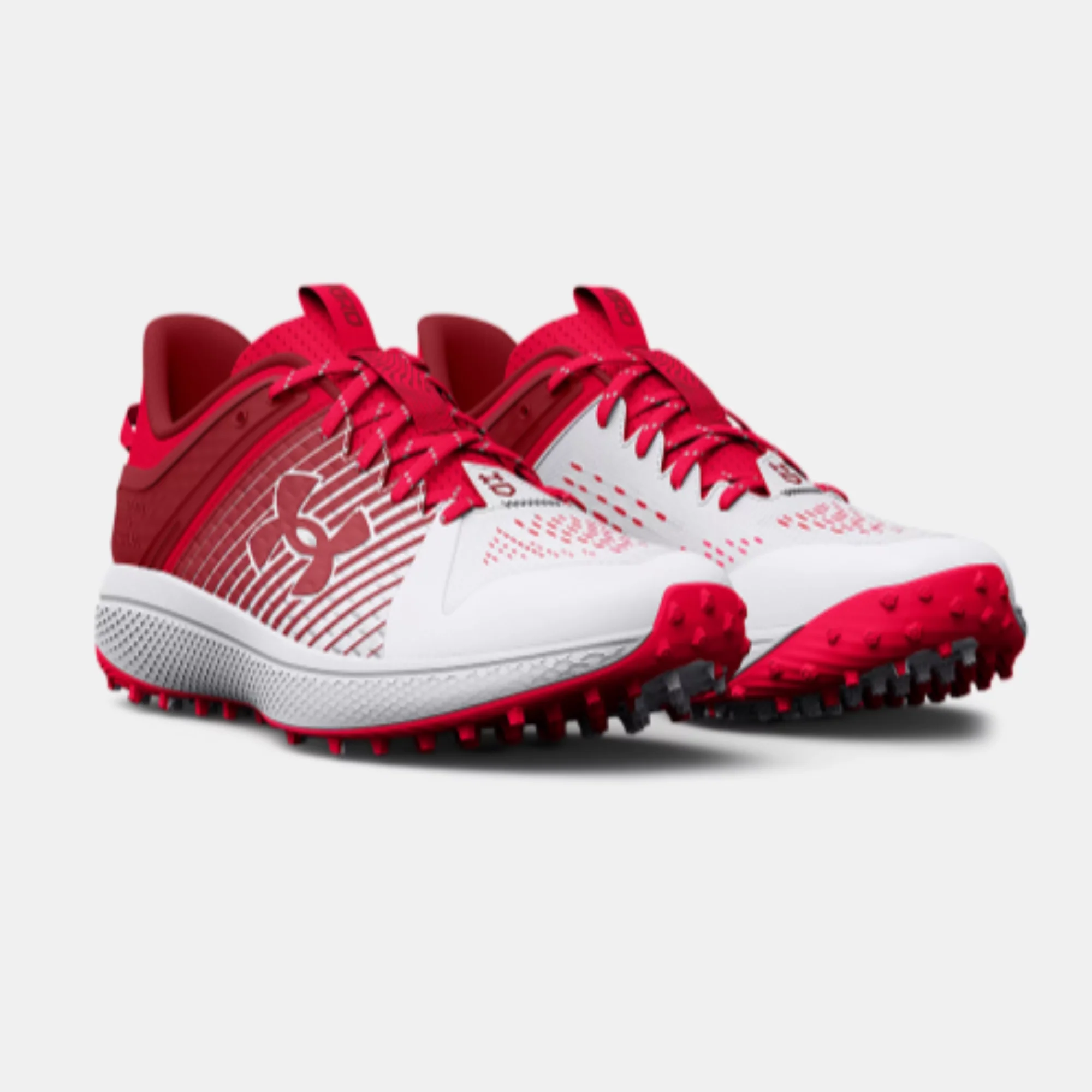 NMMen's Under Armour Yard Turf Baseball Shoes 'Red White