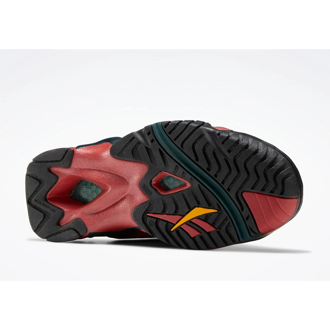 NMReebok Men's Kamikaze II OG Alternate Imprints Shoes - Red / Black