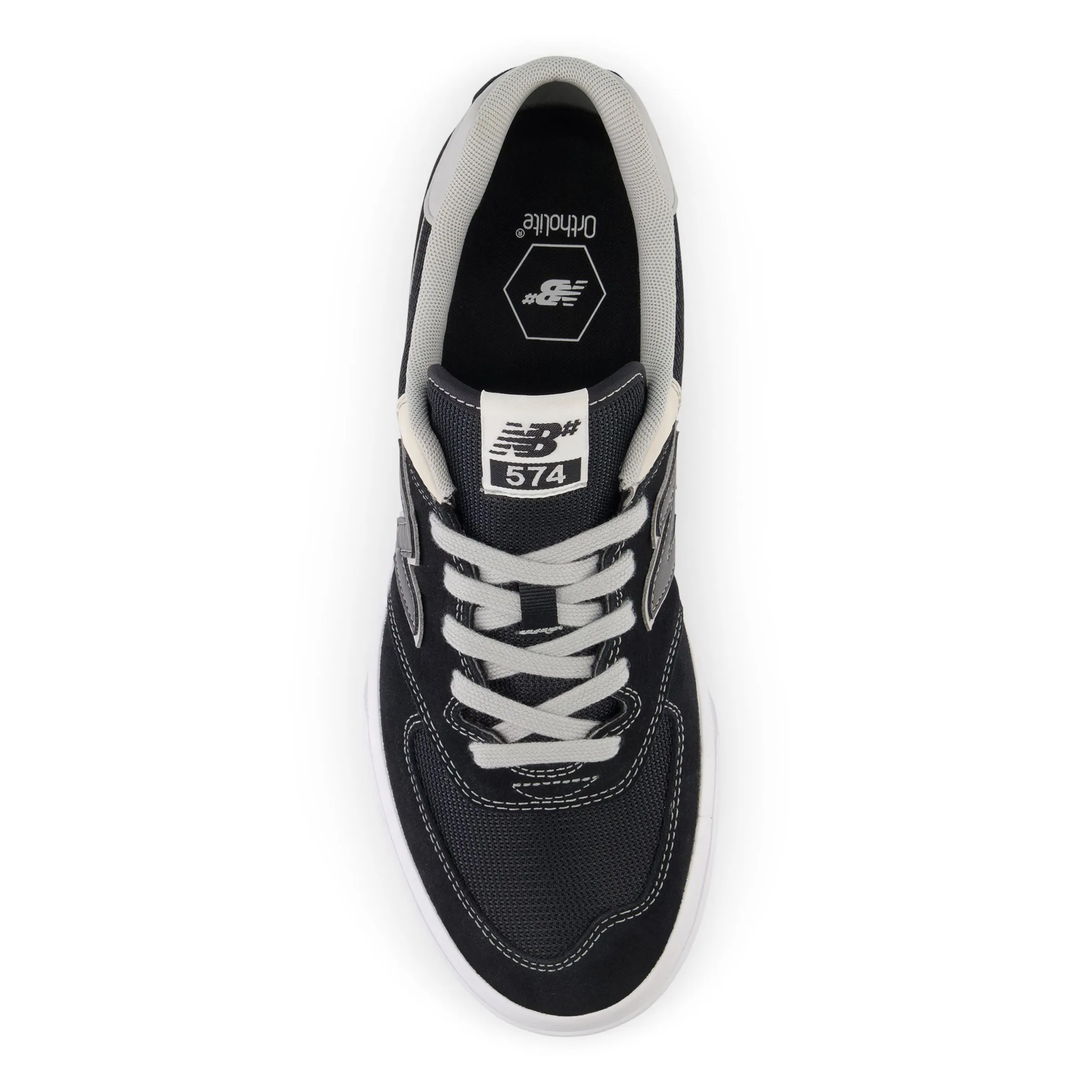 NMNB Numeric 574 Vulc - Black with Grey