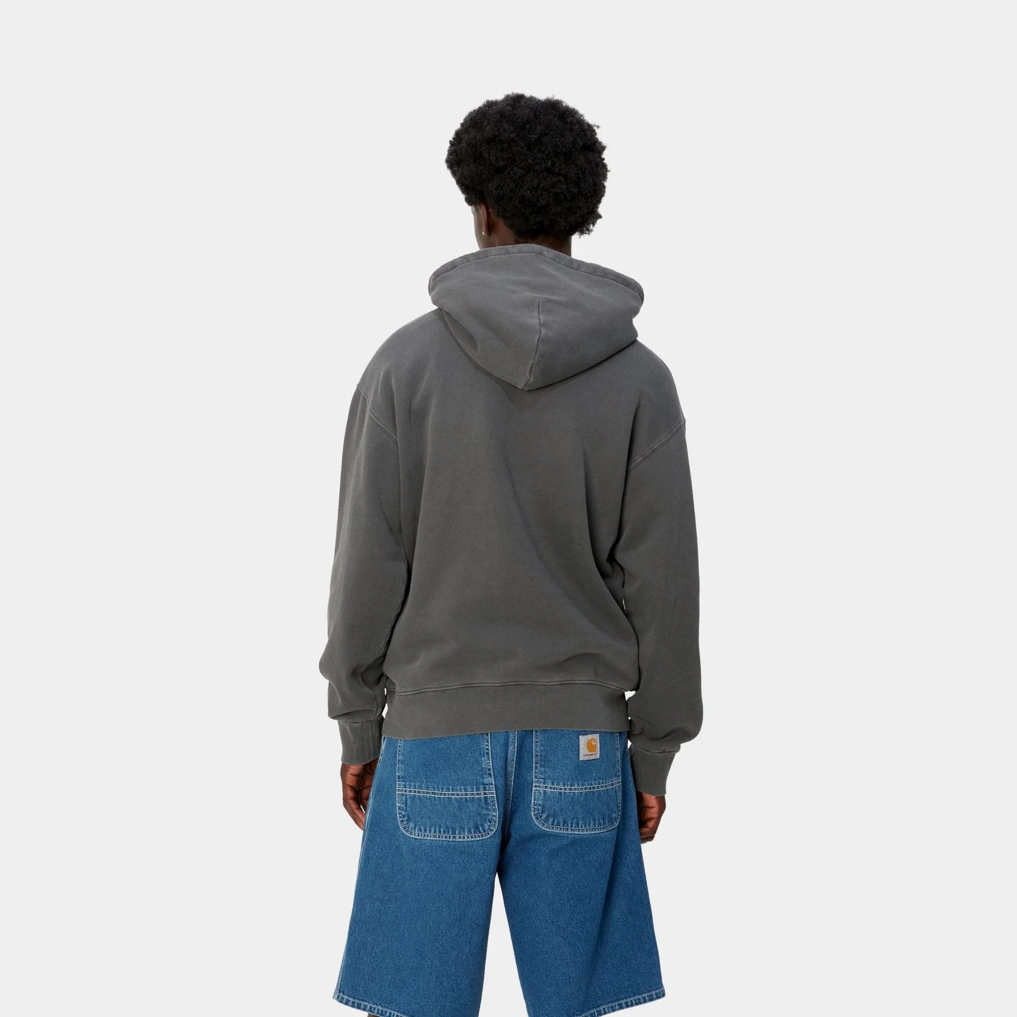 NMHooded Nelson Sweatshirt | Charcoal