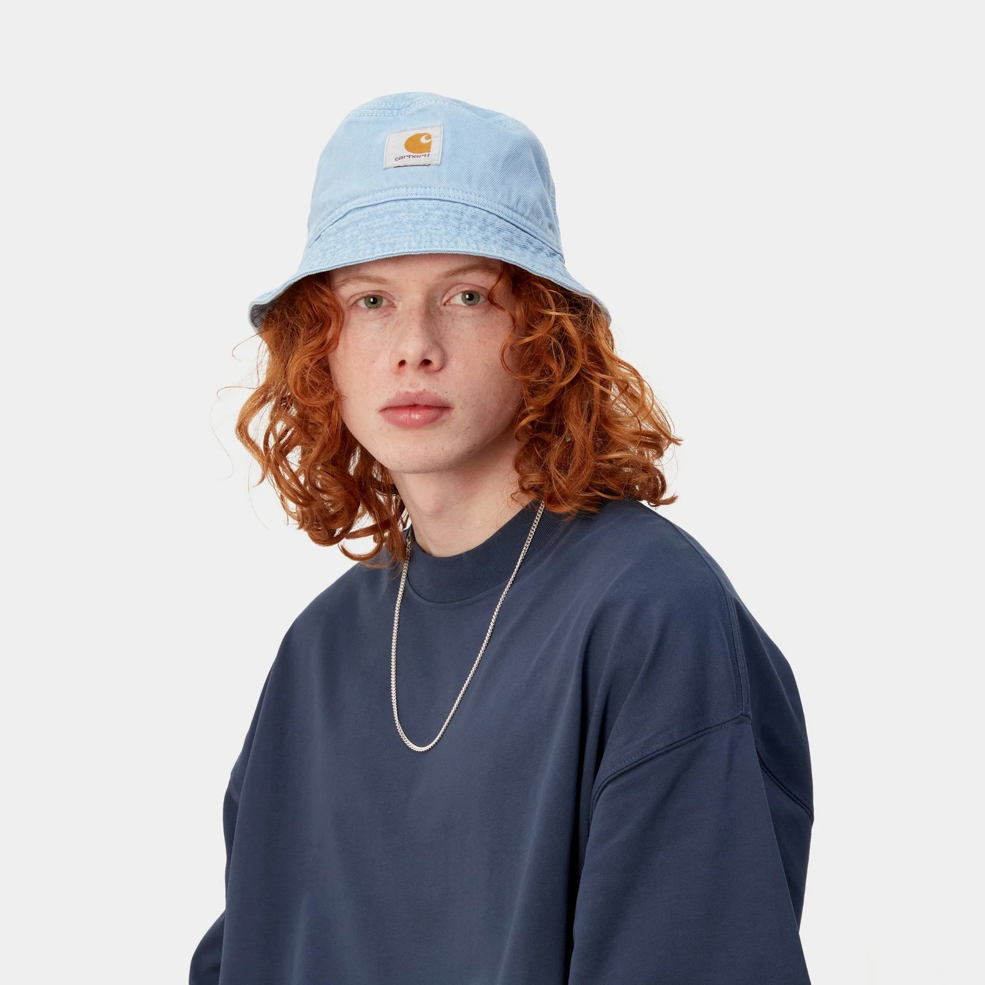 NMGarrison Bucket Hat | Frosted Blue (stone dyed)
