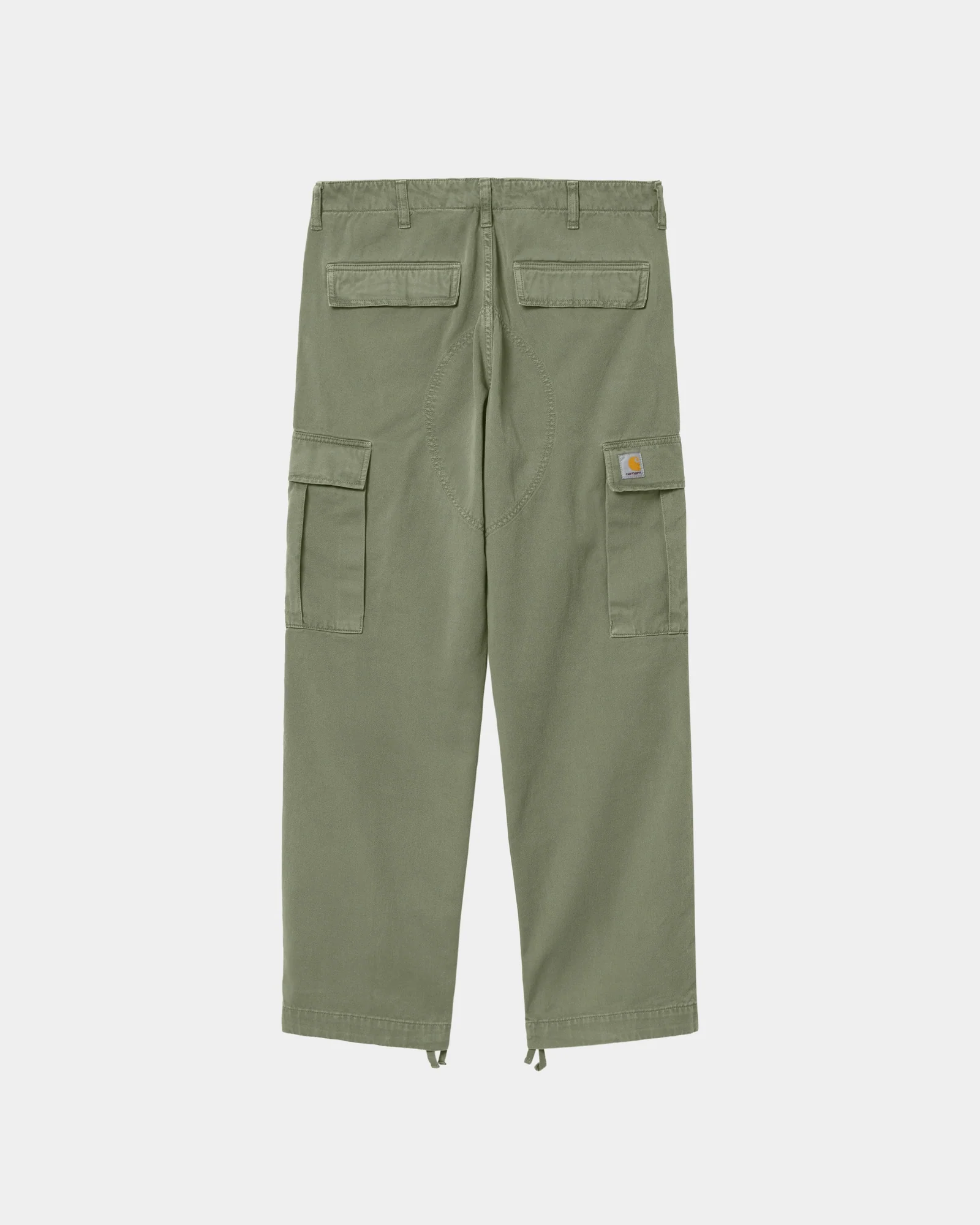NMRegular Cargo Pant - Garment Dyed Twill | Dollar Green