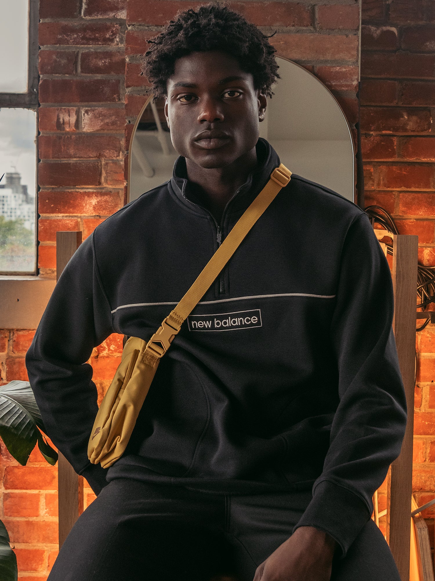 NMNEW BALANCE ESSENTIALS QUARTER ZIP