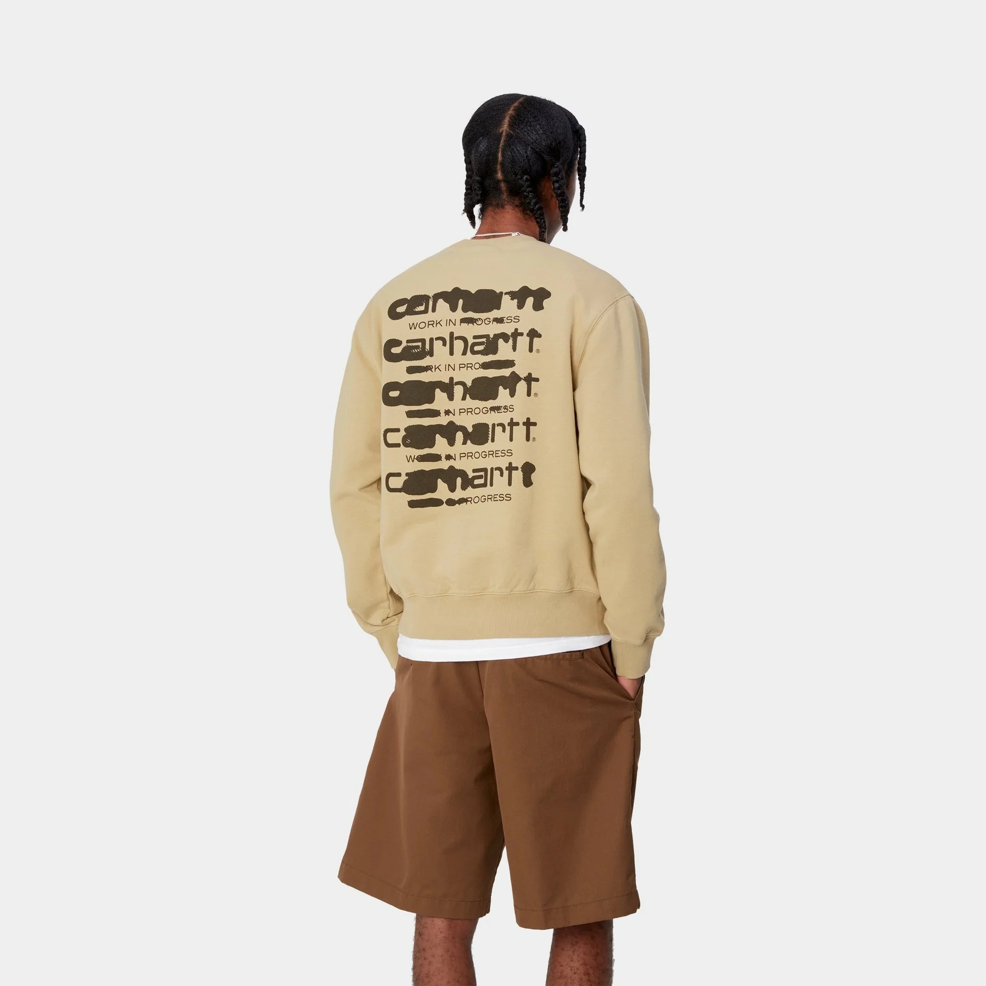 NMInk Bleed Sweatshirt | Sable / Tobacco (stone washed)