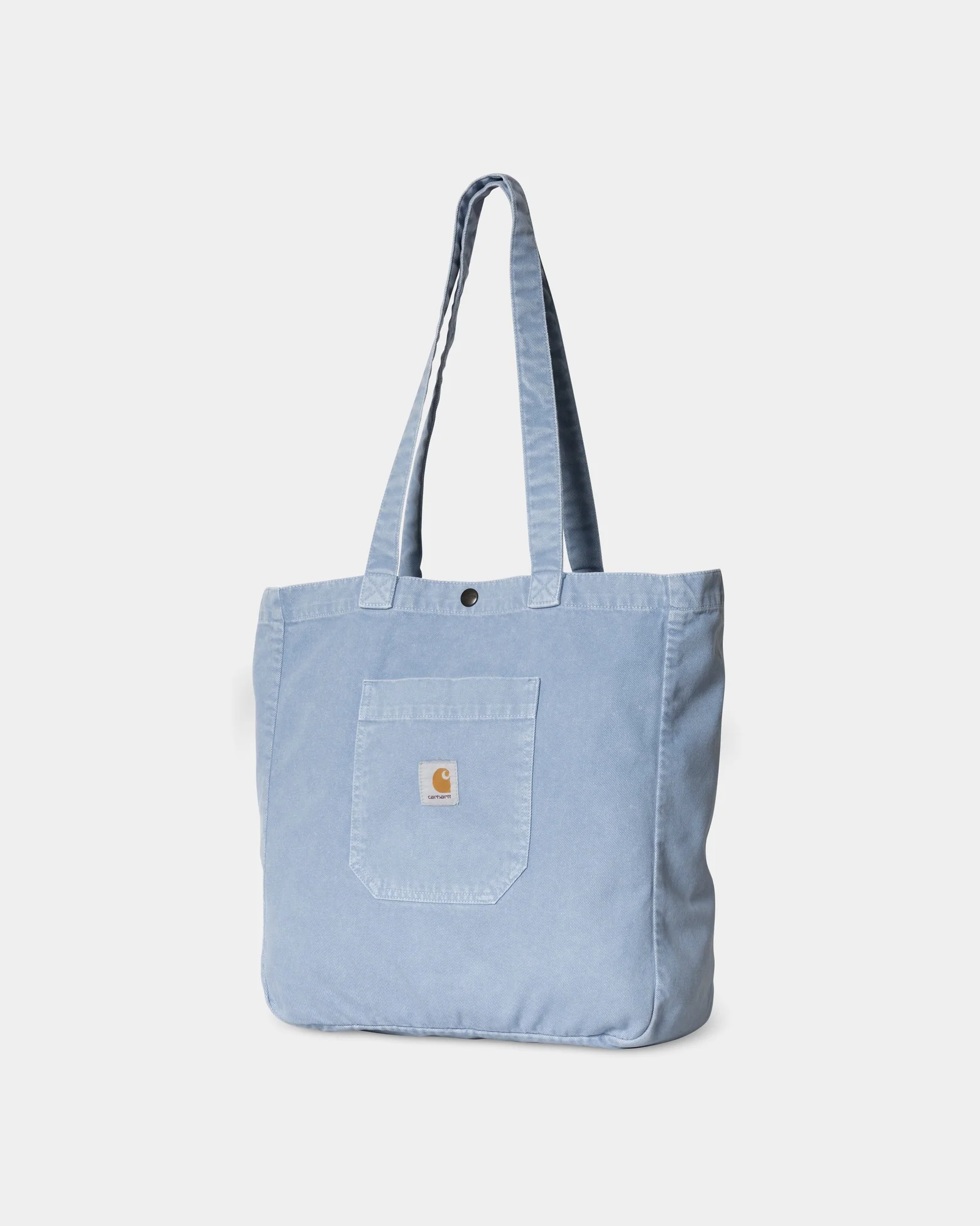 NMGarrison Tote | Frosted Blue (stone dyed)
