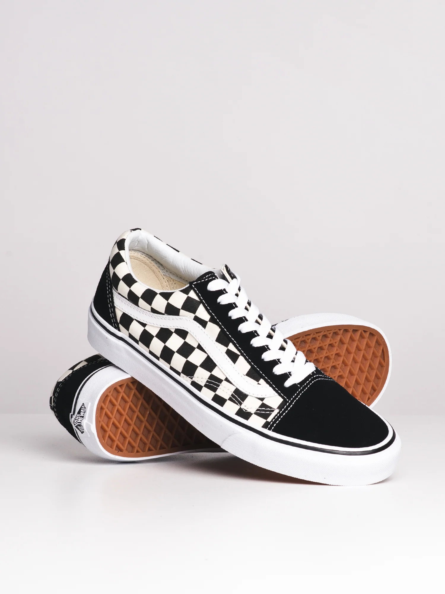 NMMENS VANS OLD SKOOL PRIMARY CHECKER CANVAS SNEAKER