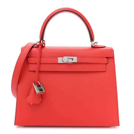 NMEpsom Kelly Sellier 25 Rouge Tomate