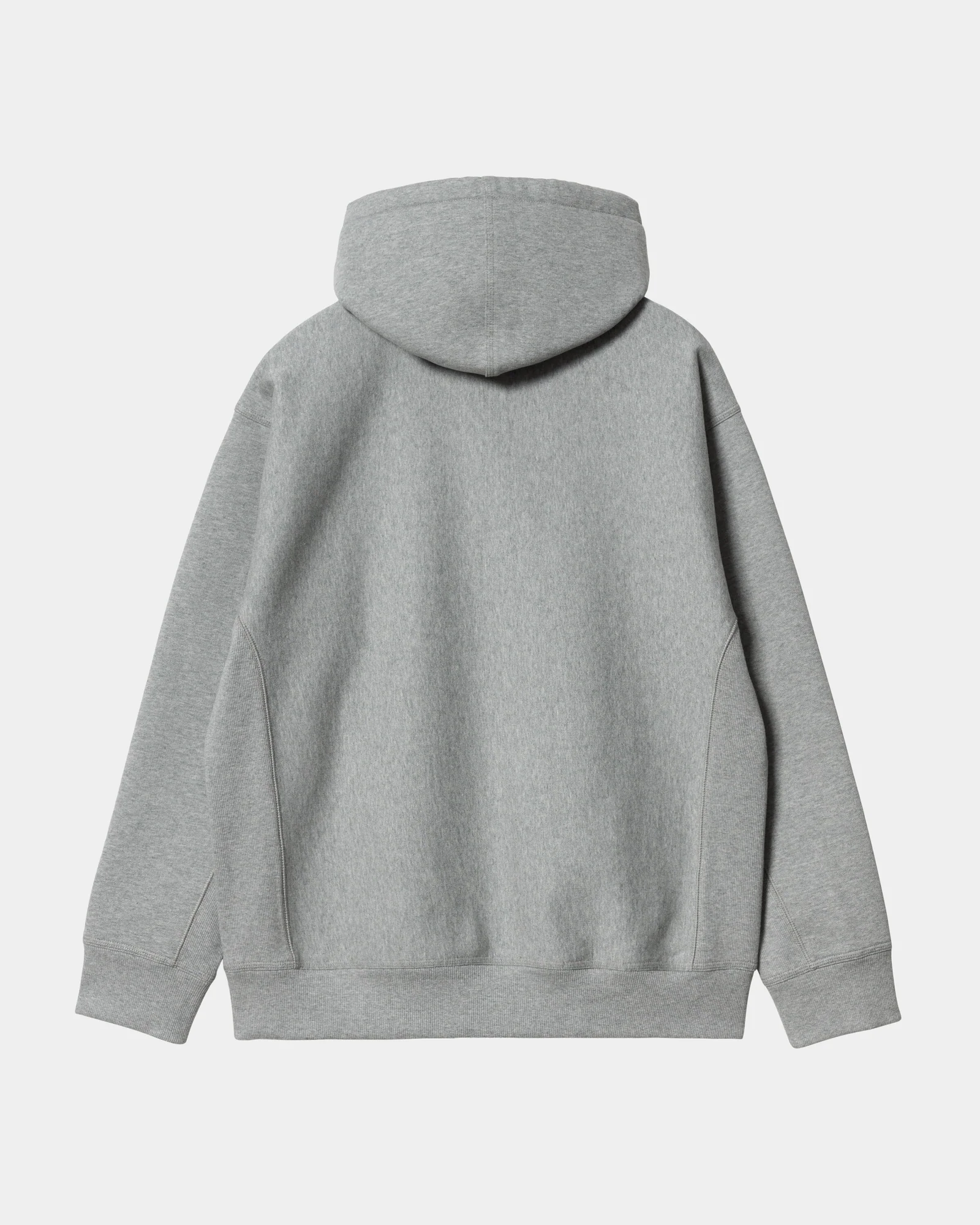 NMHooded American Script Sweatshirt | Grey Heather