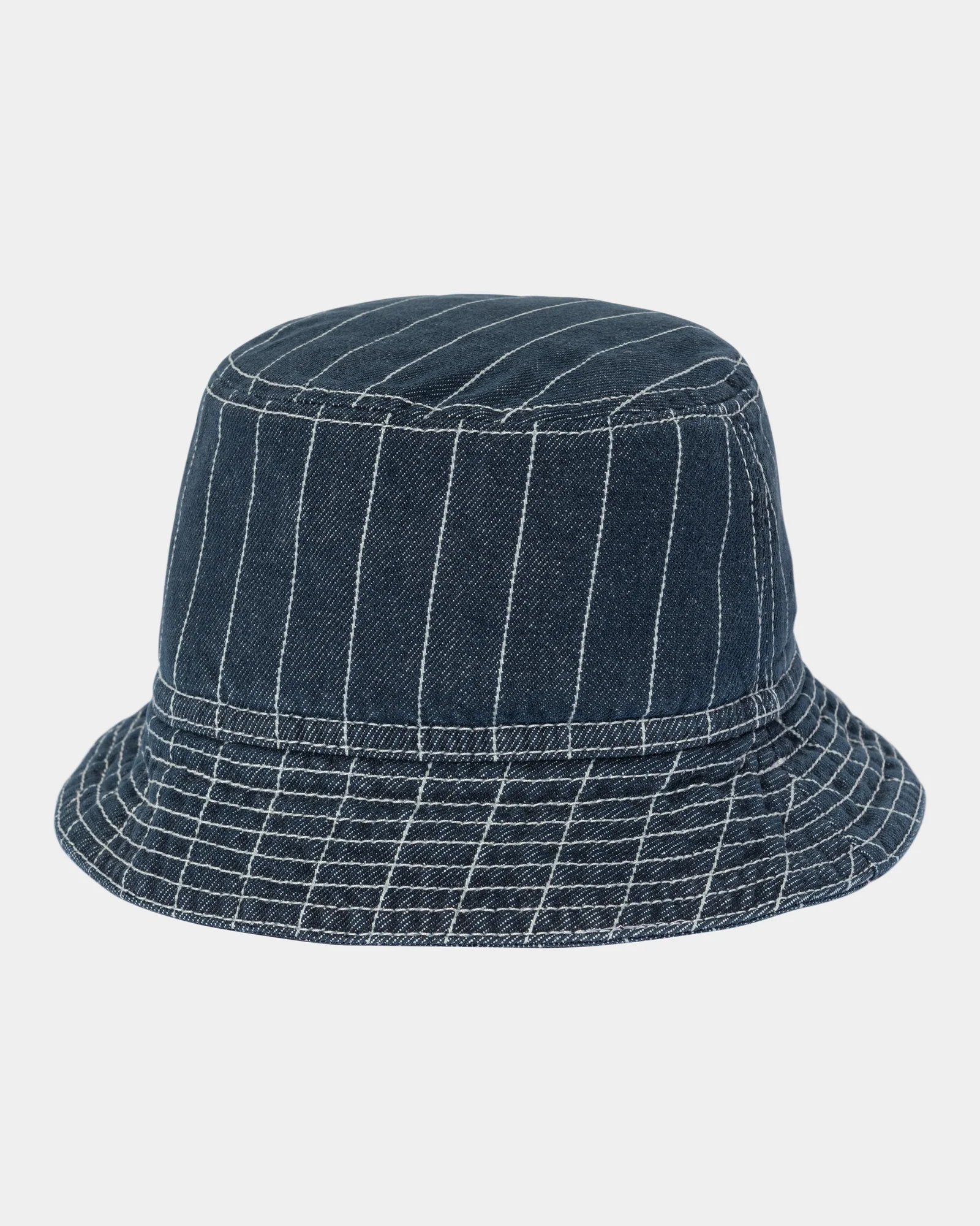 NMOrlean Stripe Bucket Hat | Blue / White (stone washed)