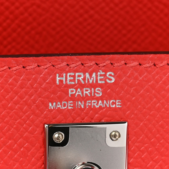 NMEpsom Kelly Sellier 25 Rouge Tomate