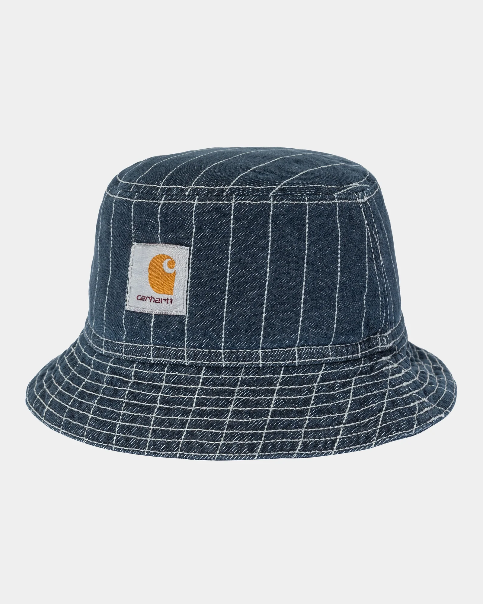 NMOrlean Stripe Bucket Hat | Blue / White (stone washed)