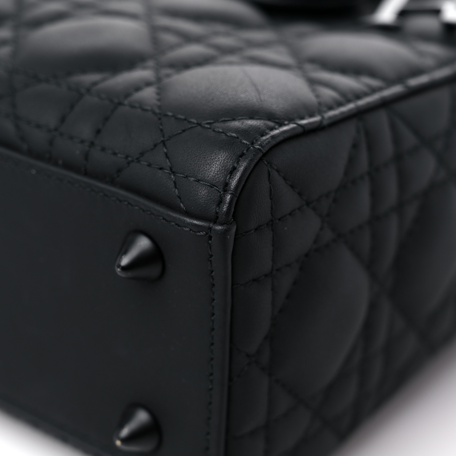 NMUltra Matte Calfskin Cannage Small My ABC Lady  Black