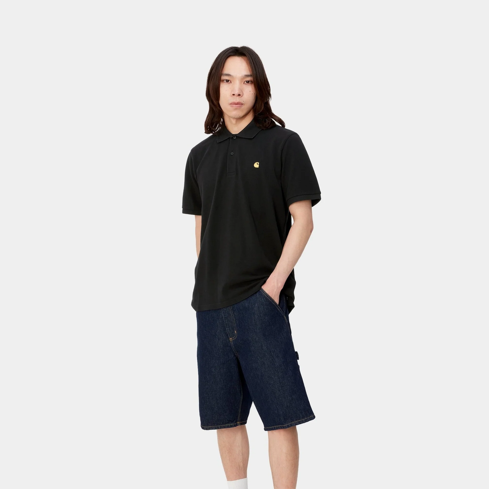 NMChase Pique Polo | Black