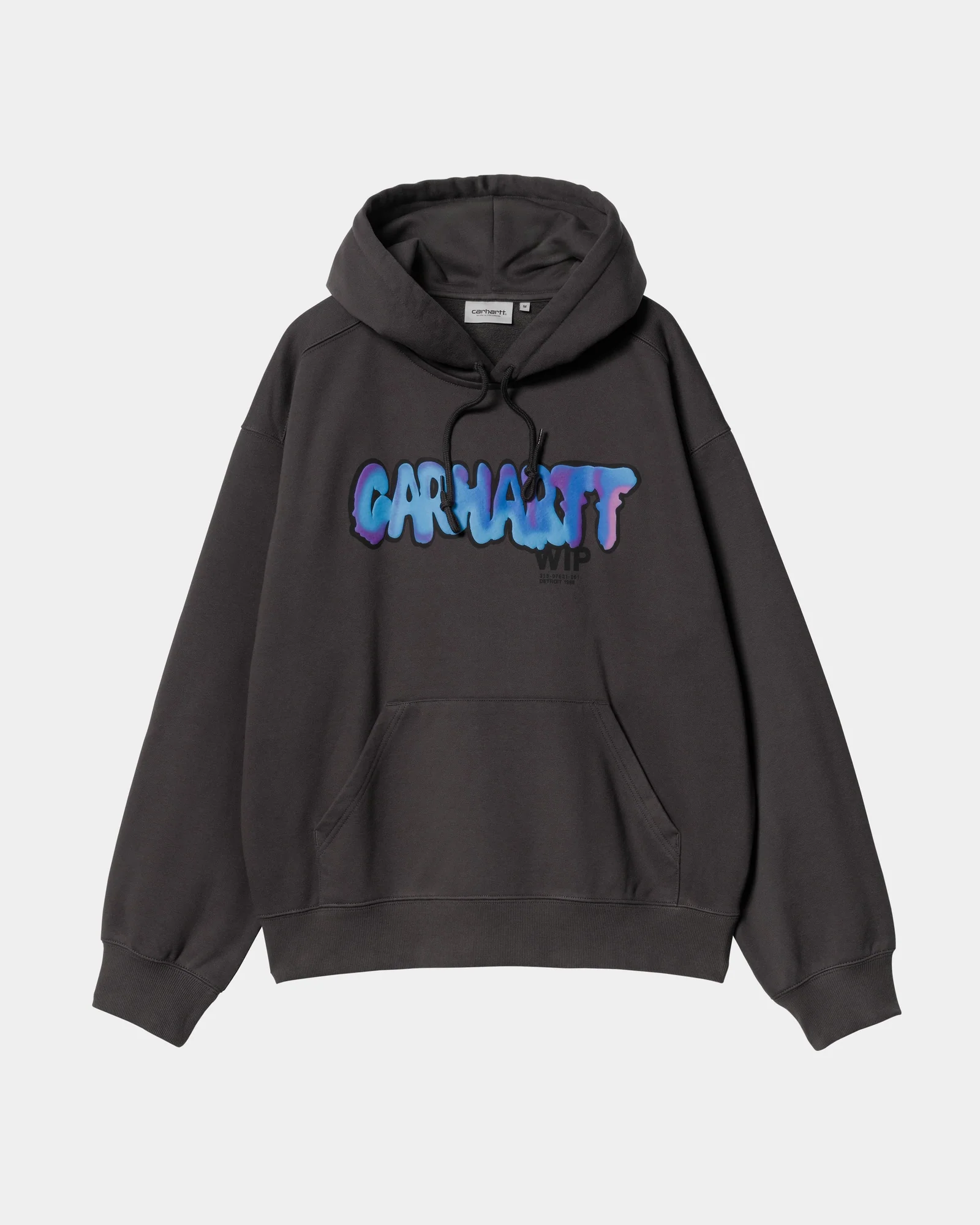 NMHooded Drip Sweatshirt | Charcoal