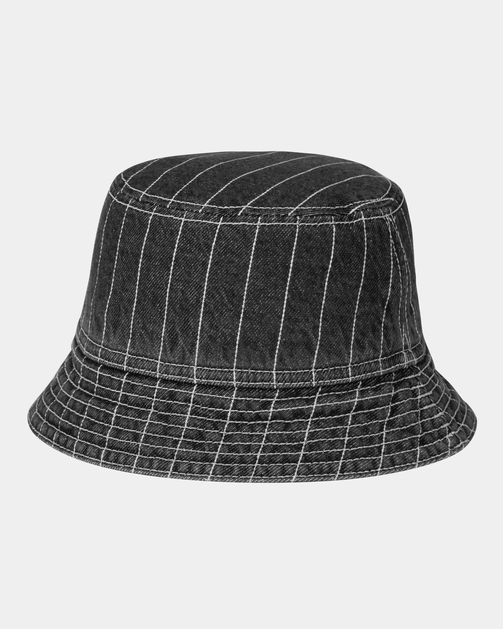 NMOrlean Stripe Bucket Hat |  Black / White (stone washed)