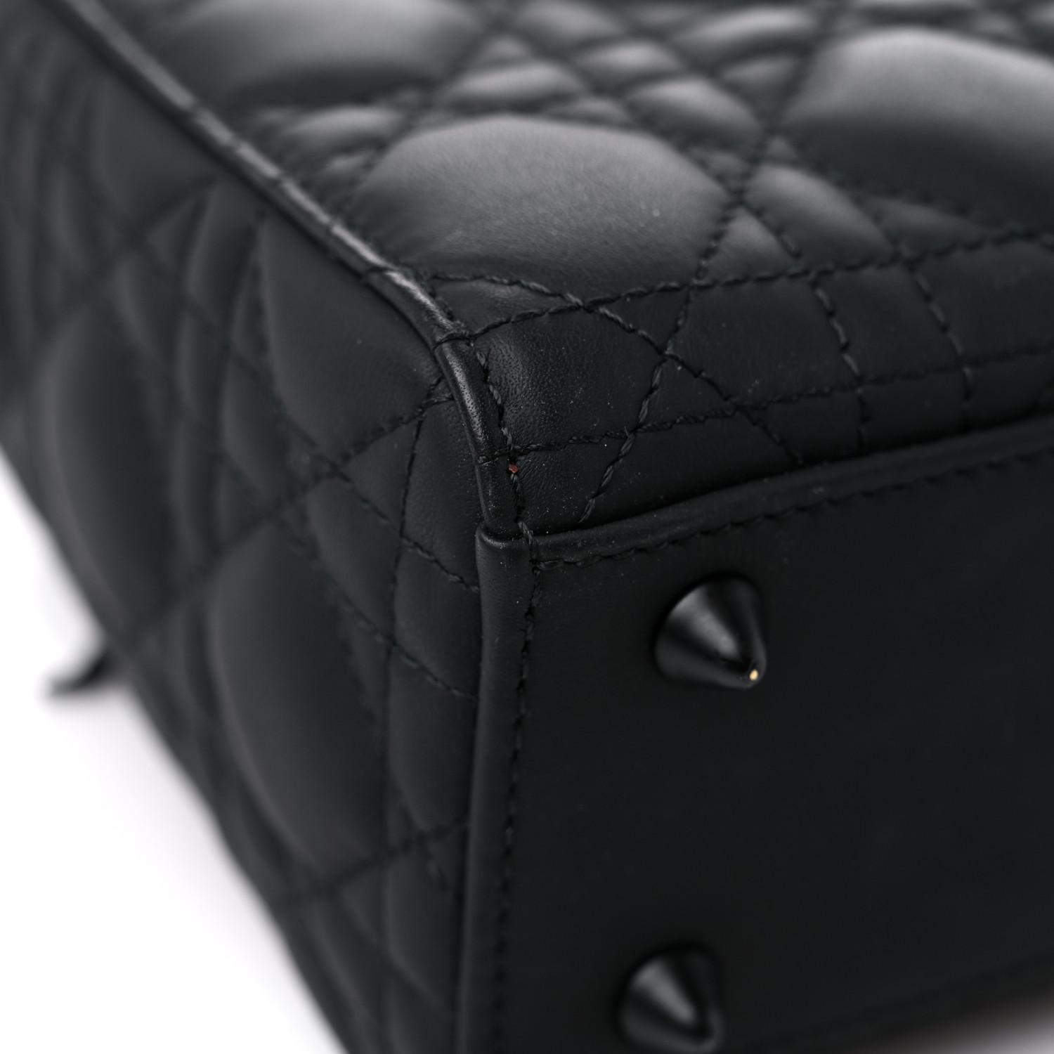 NMUltra Matte Calfskin Cannage Small My ABC Lady Black