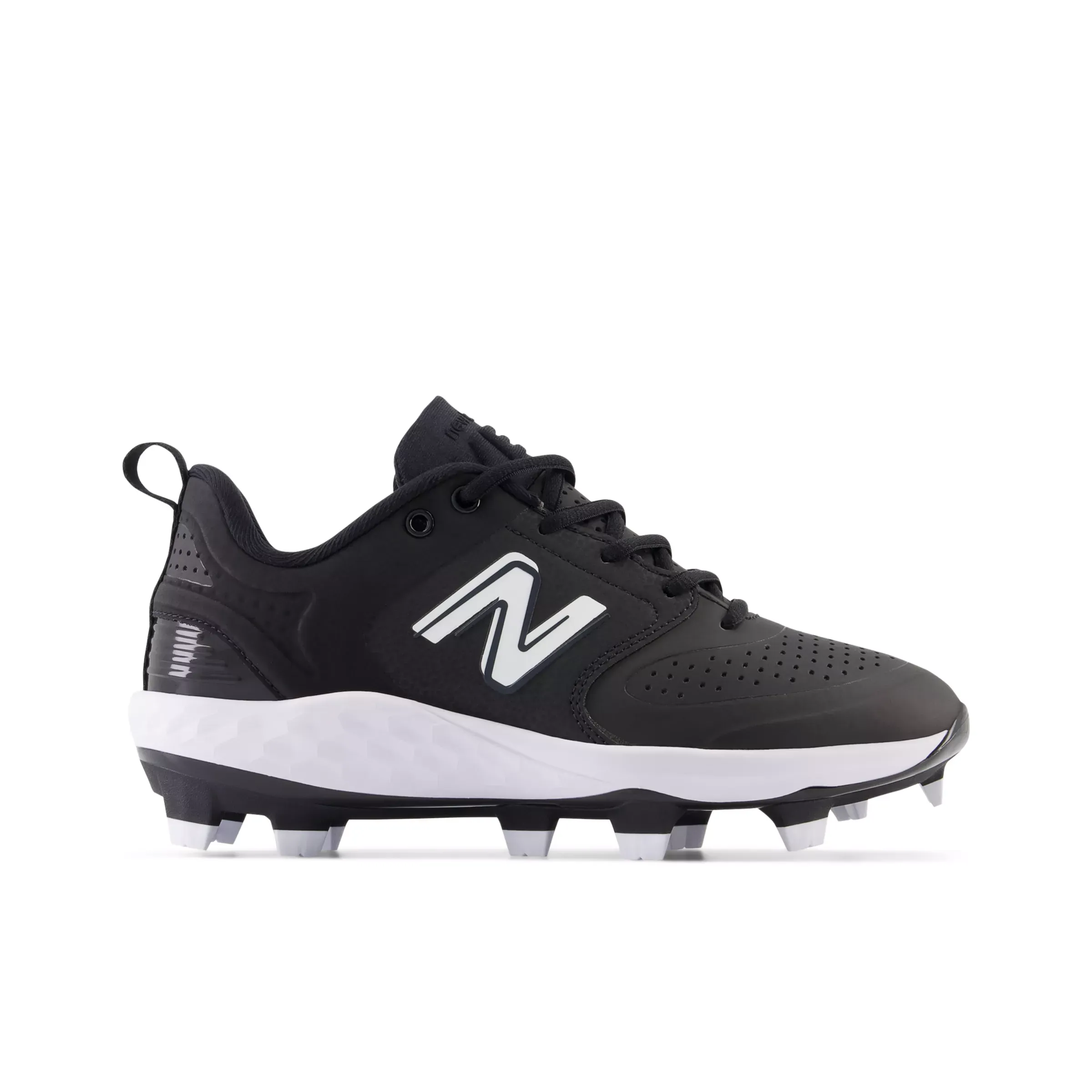 NMFresh Foam Velo v3 Molded Synthetics - Black with White