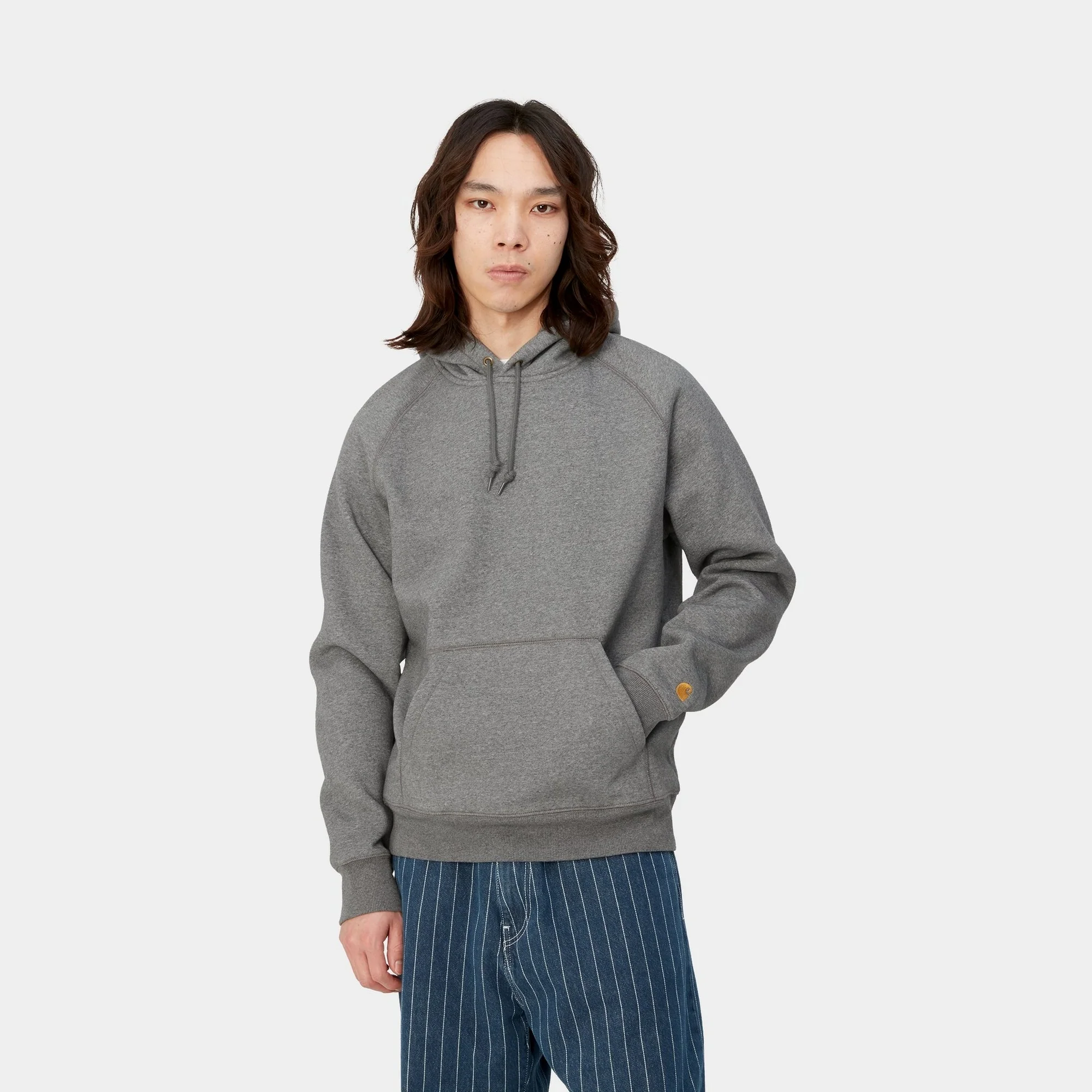 NMHooded Chase Sweatshirt | Dark Heather Grey