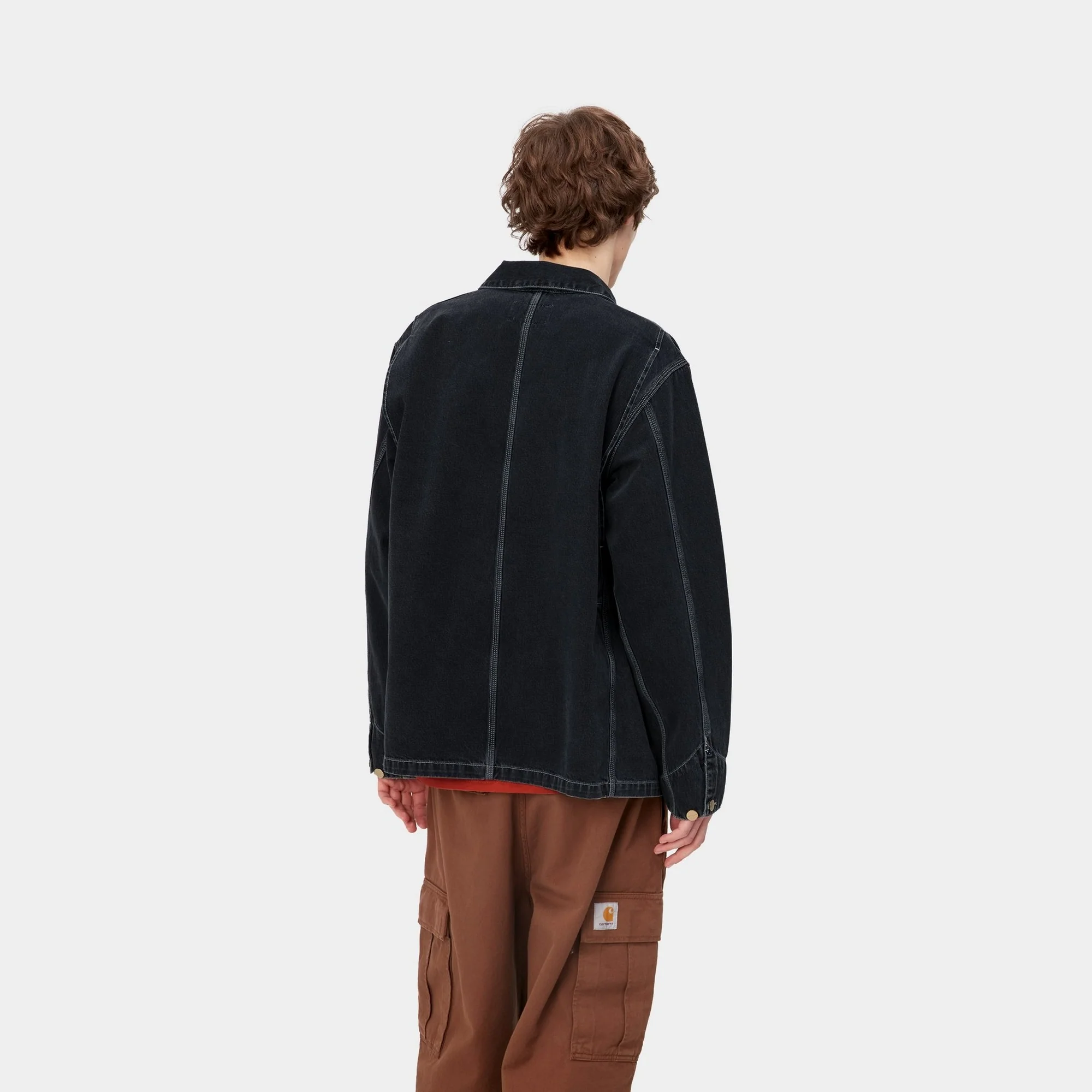 NMOG Chore Coat (Spring) | Black (heavy stone wash)