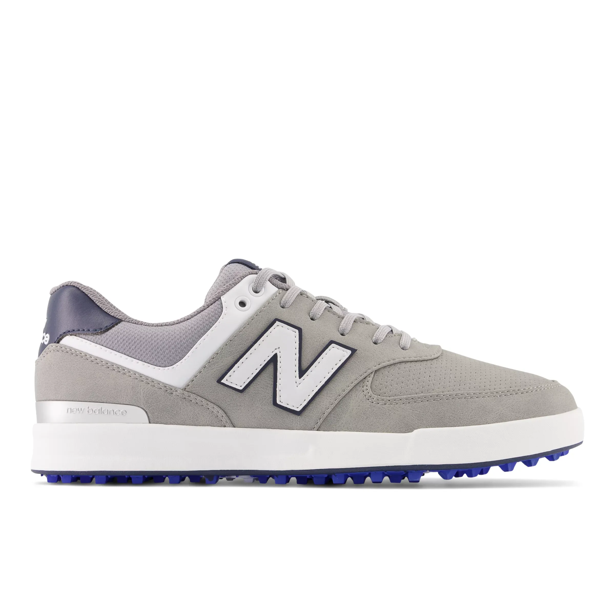 NM574 Greens Golf Shoes - Grey with White