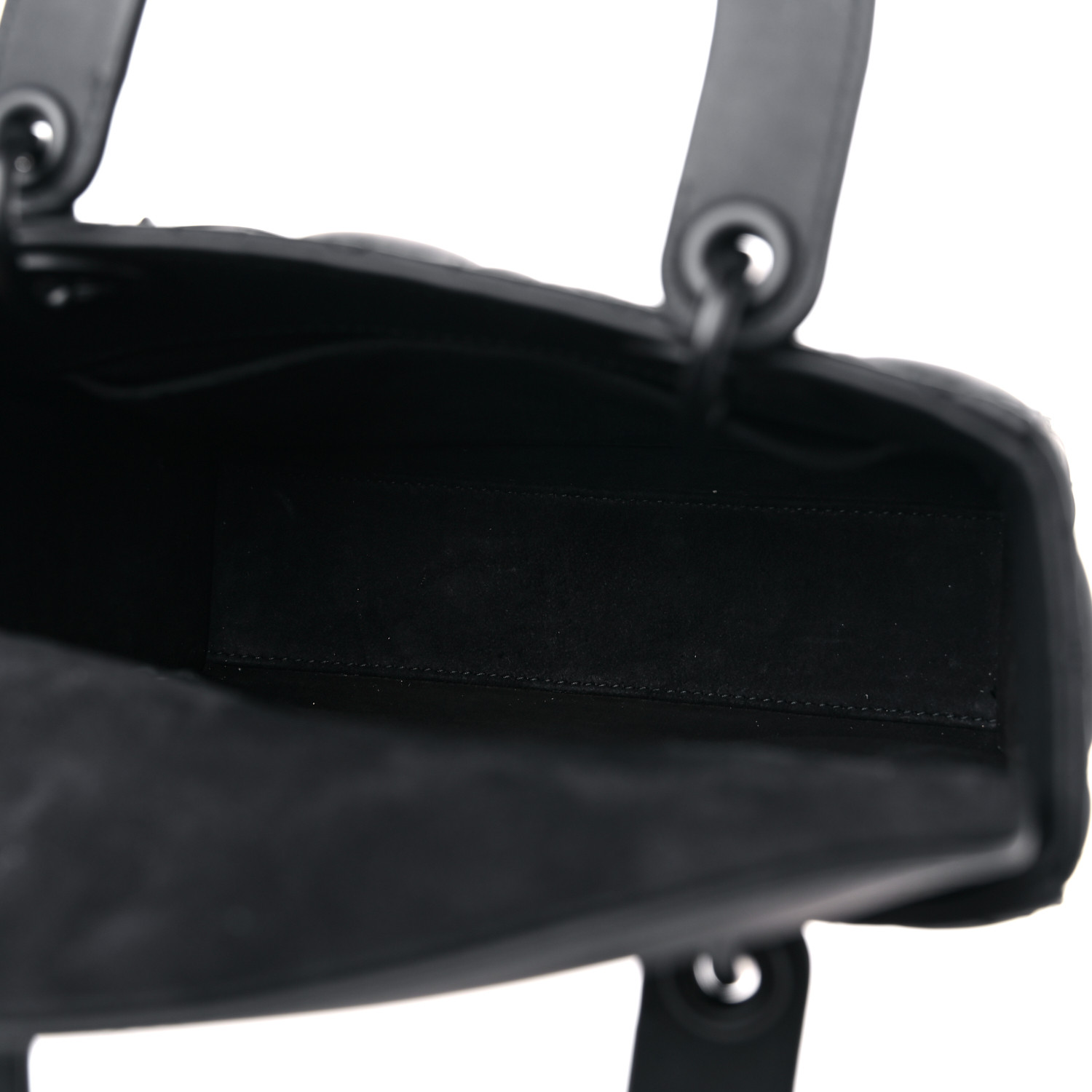 NMUltra Matte Calfskin Cannage Small My ABC Lady Black