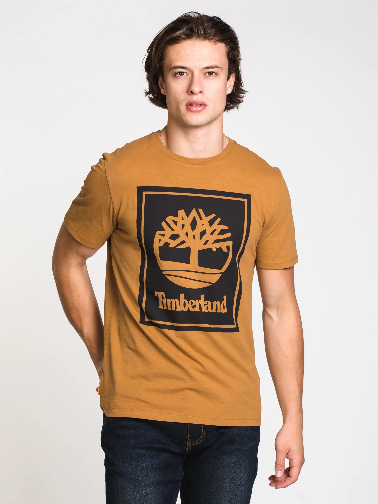 NMTIMBERLAND STACK LOGO T-SHIRT