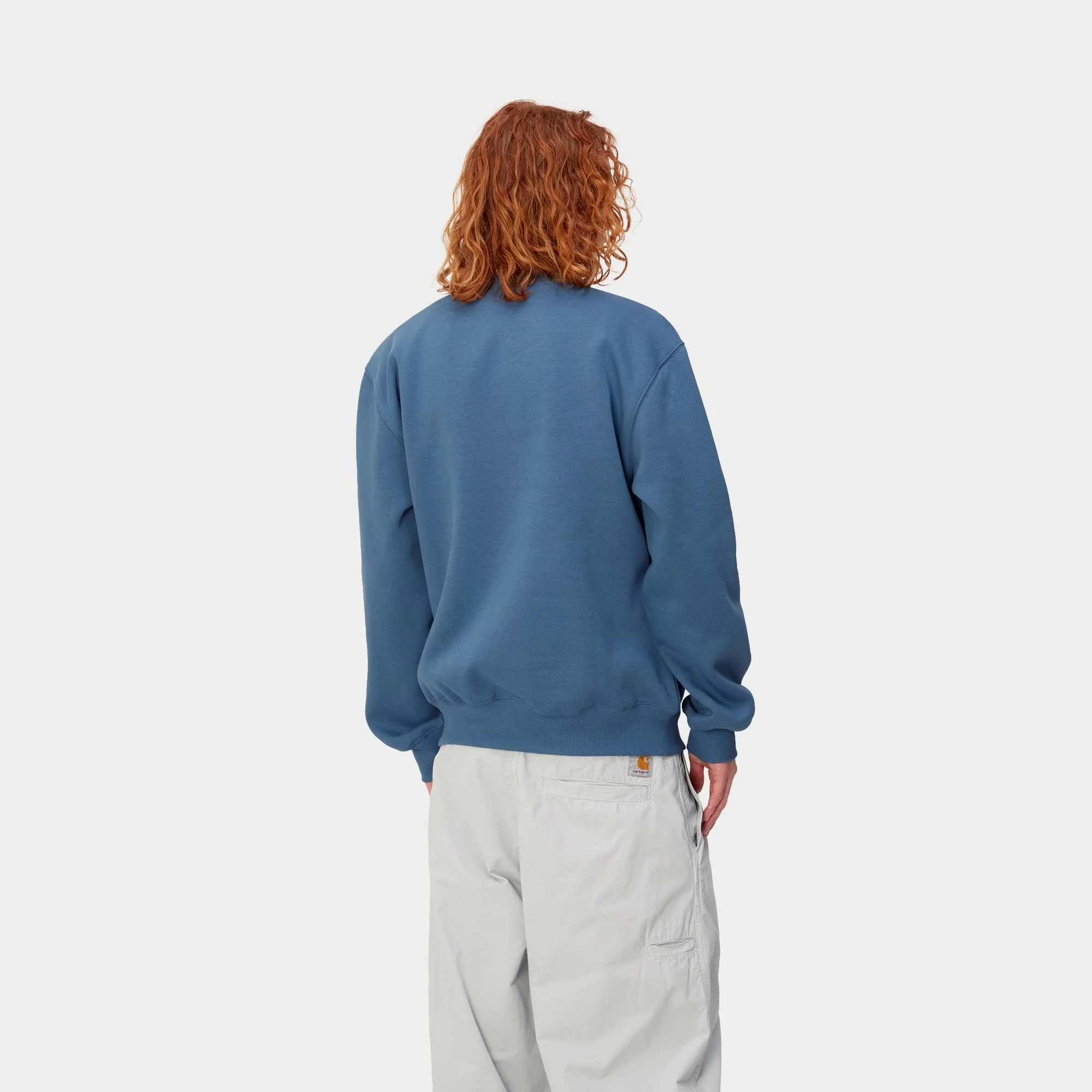 NMCarhartt Sweatshirt | Sorrent / White