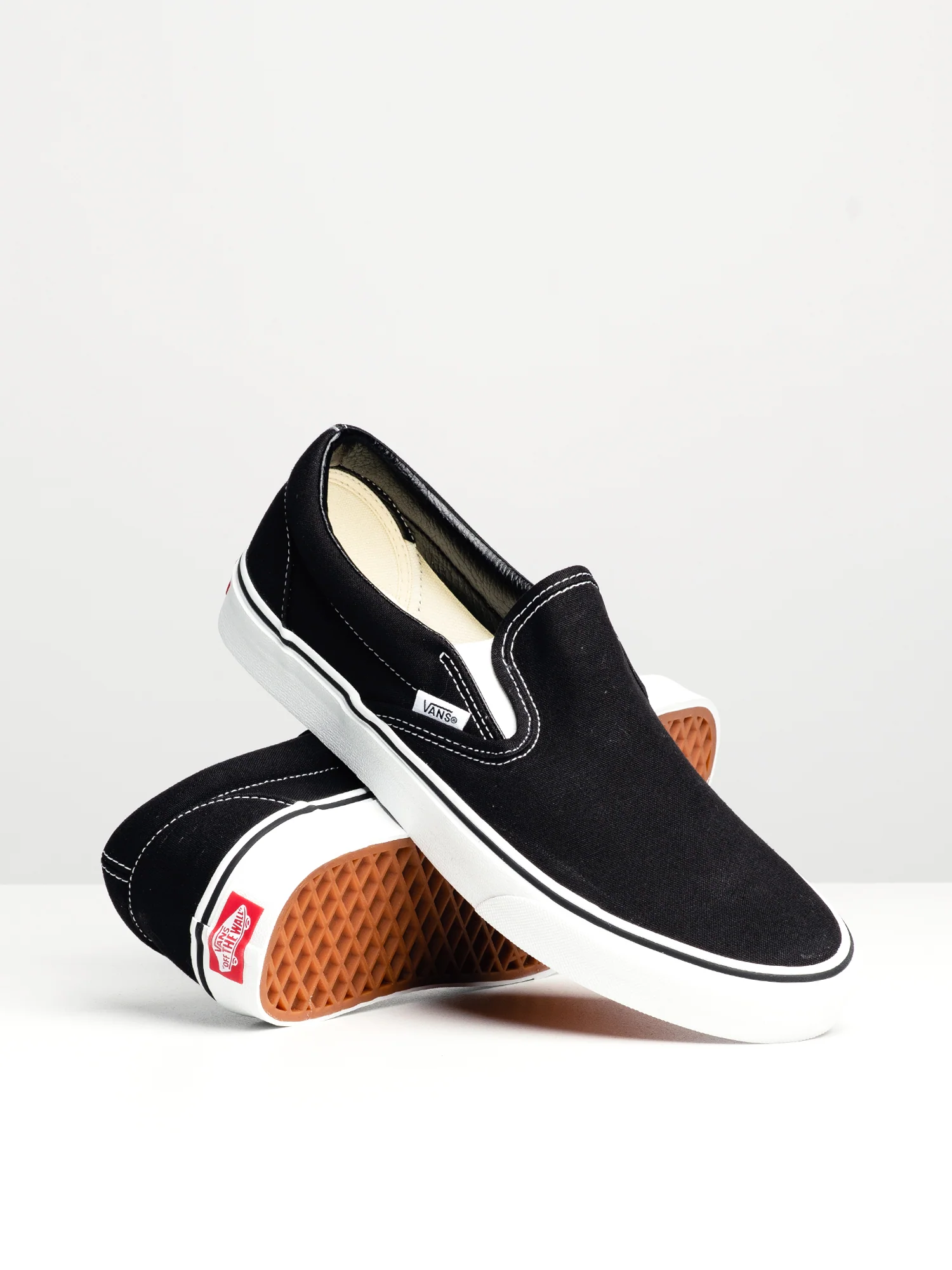 NMMENS VANS CLASSIC SLIP-ON BLACK CANVAS SHOES