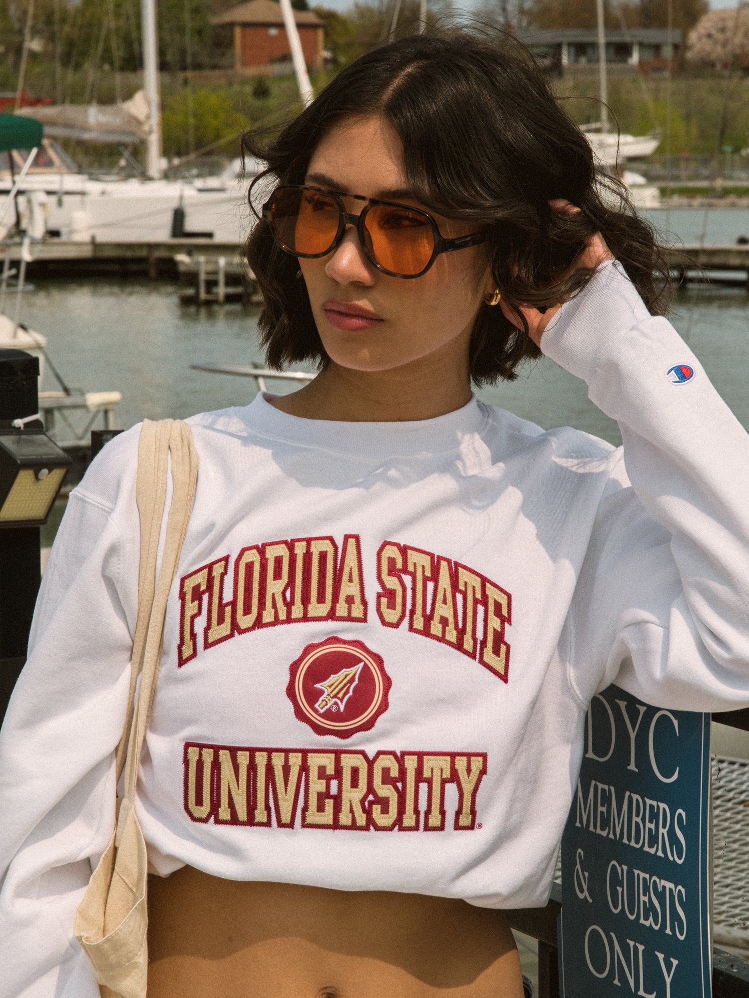 NMCHAMPION FLORIDA STATE CREWNECK