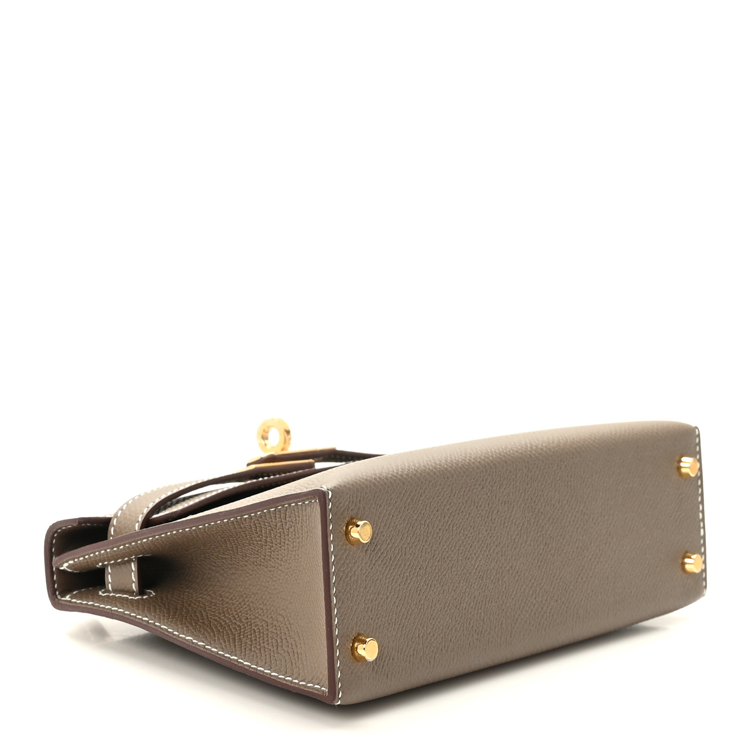 NMEpsom Mini Kelly Sellier 20 Etoupe