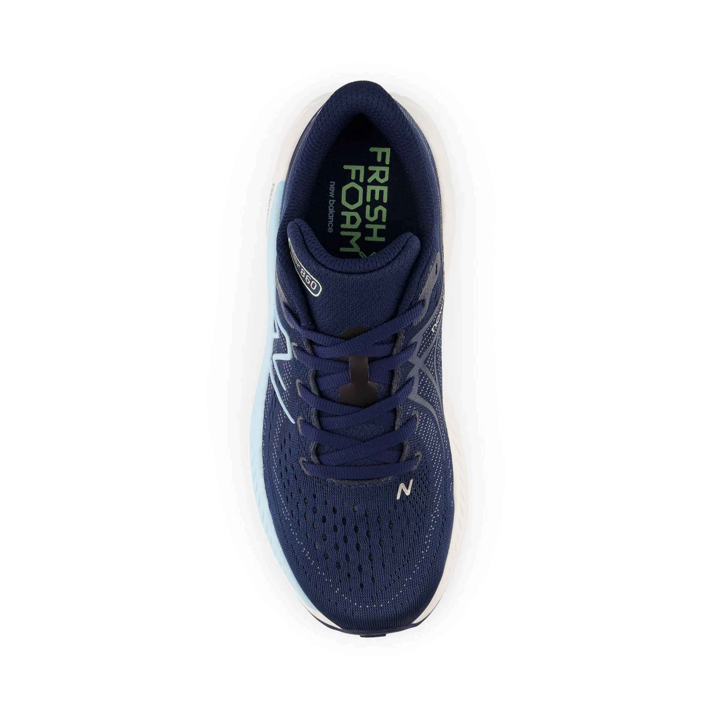 NMFresh Foam X 860v13 - NB Navy with Bleach Blue and Green Aura